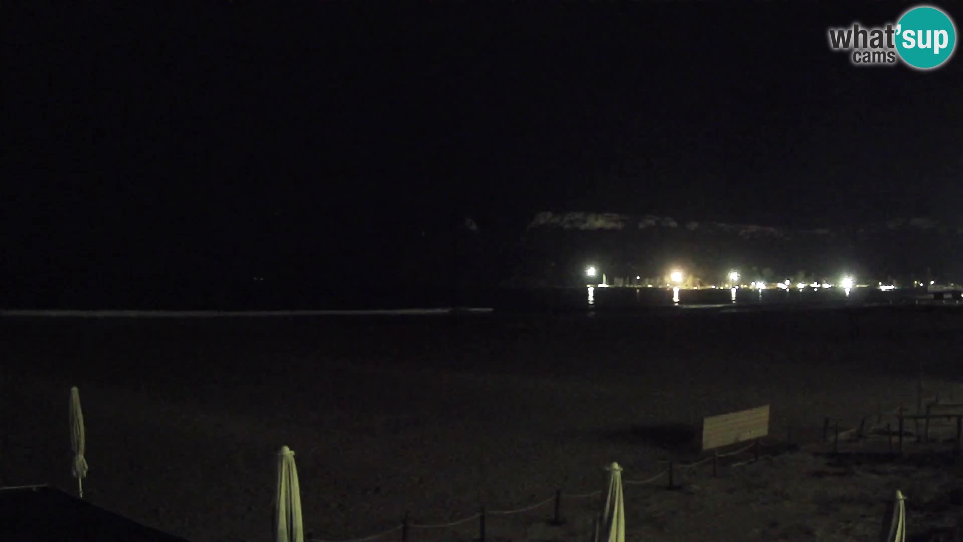 Poetto beach webcam | Cagliari | Sardinija