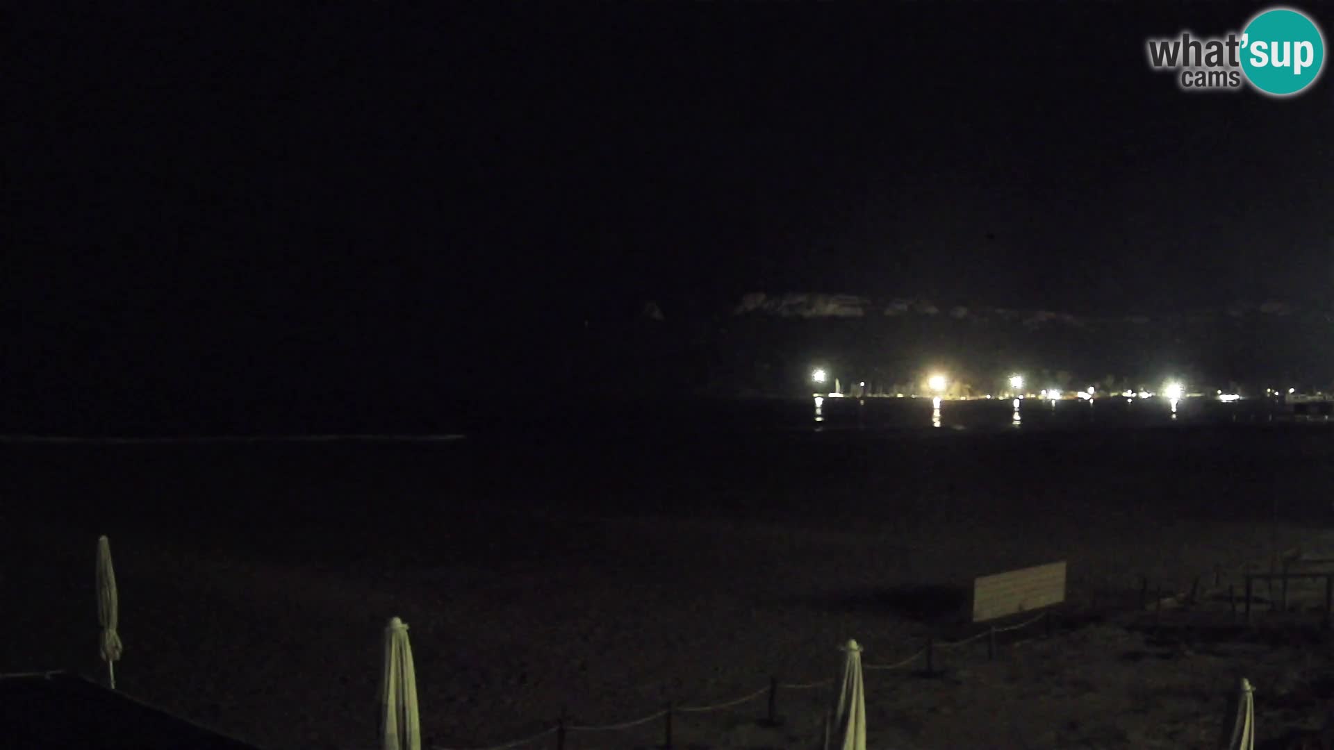 Poetto beach webcam | Cagliari | Sardinija