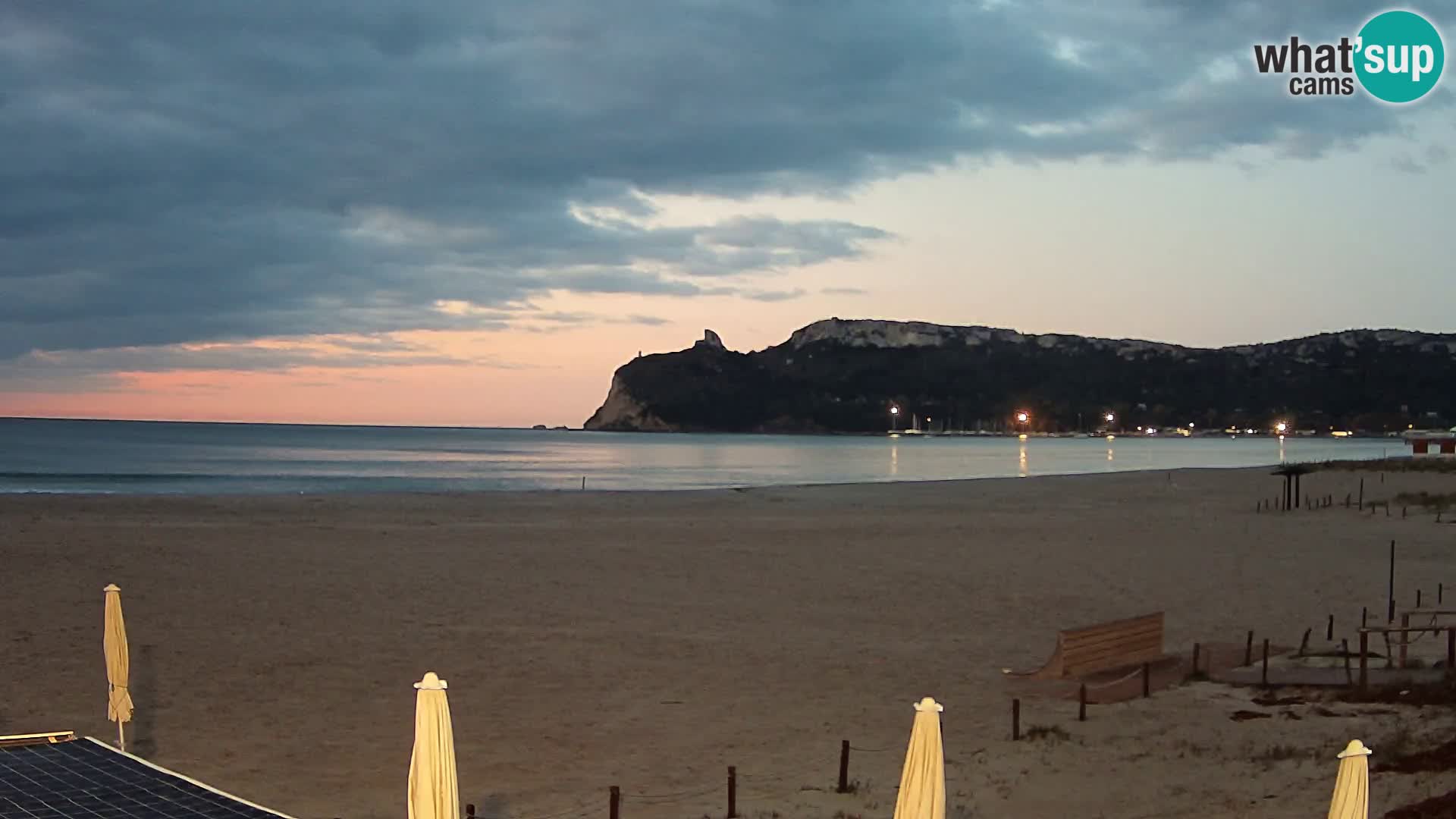 Poetto beach webcam | Cagliari | Sardinia