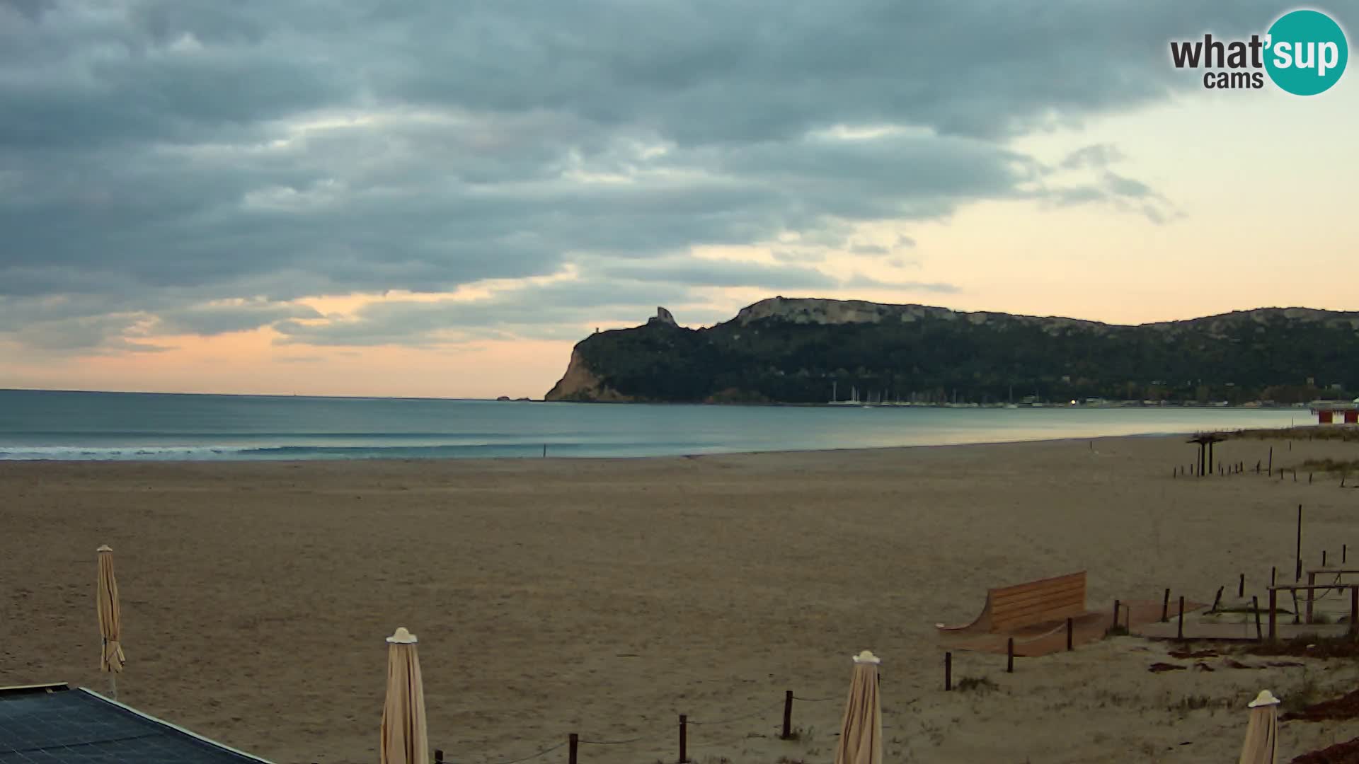 Poetto Strand Webcam | Cagliari | Sardinien