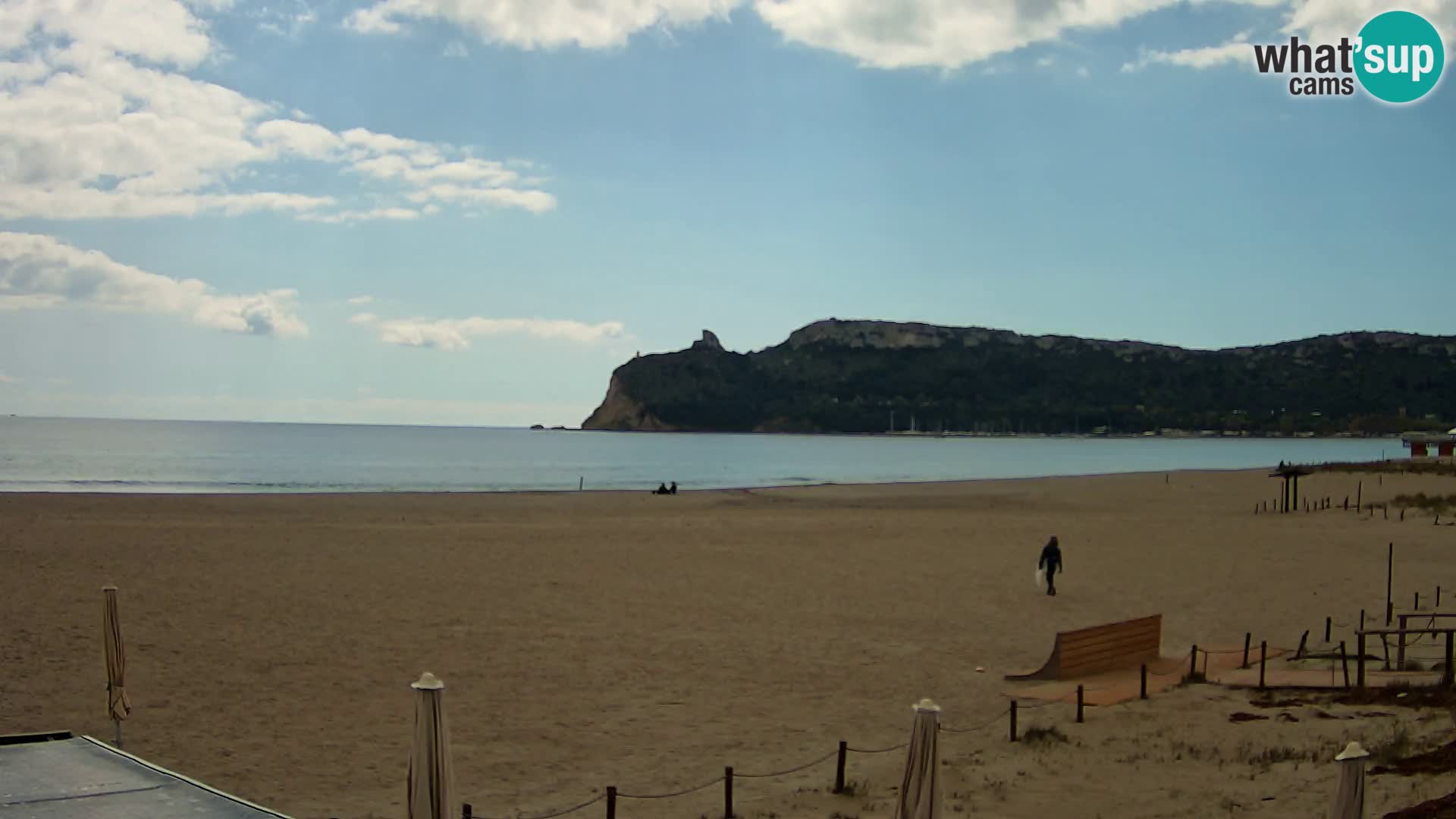 Webcam plage de Poetto | Cagliari | Sardaigne