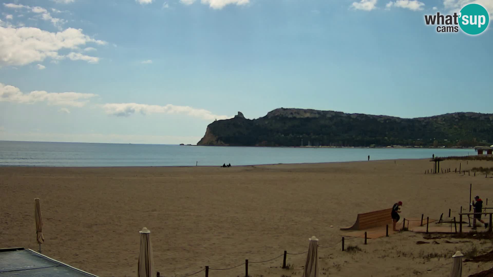 Webcam spiaggia del Poetto | Cagliari | Sardegna