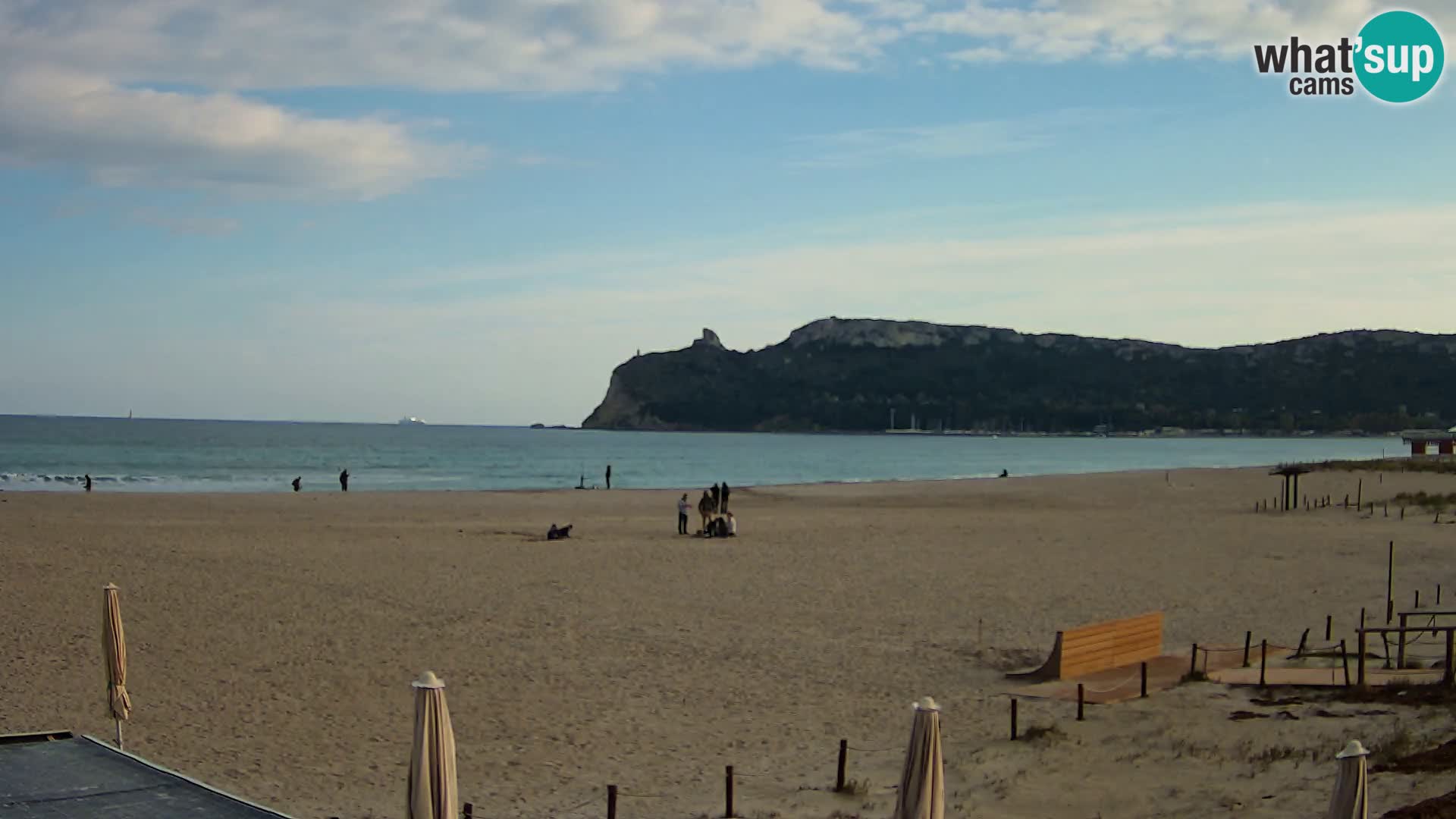 Webcam spiaggia del Poetto | Cagliari | Sardegna
