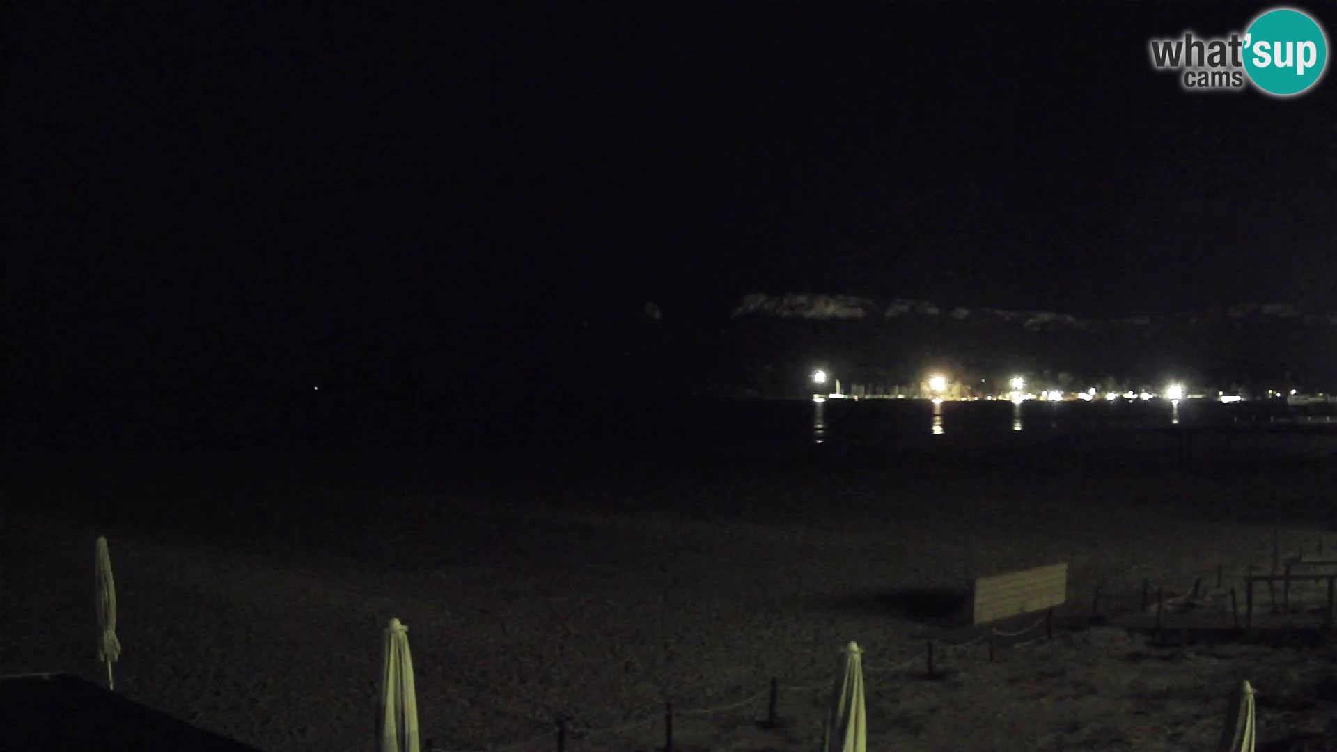 Poetto beach webcam | Cagliari | Sardinia