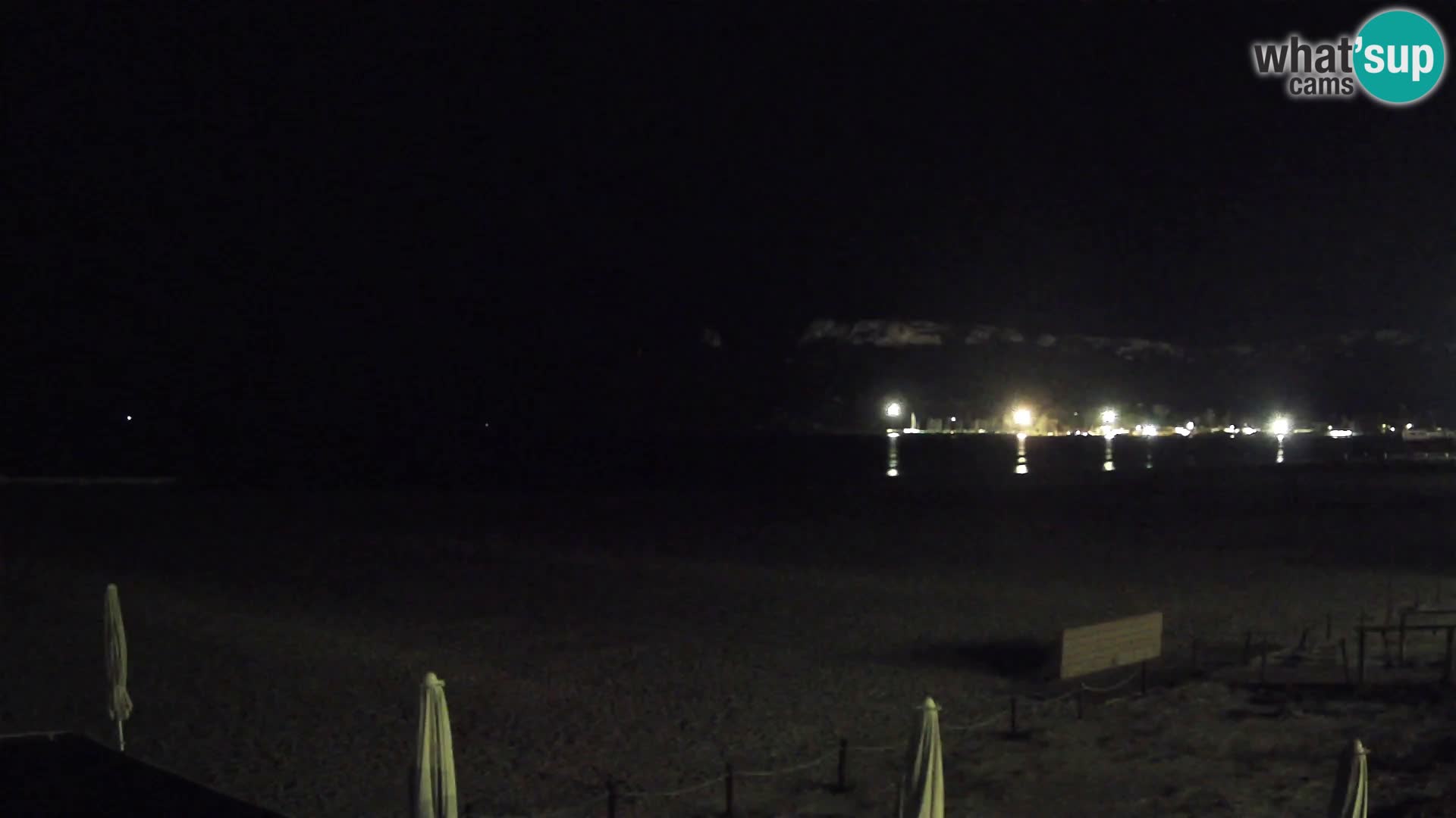 Poetto beach webcam | Cagliari | Sardinia