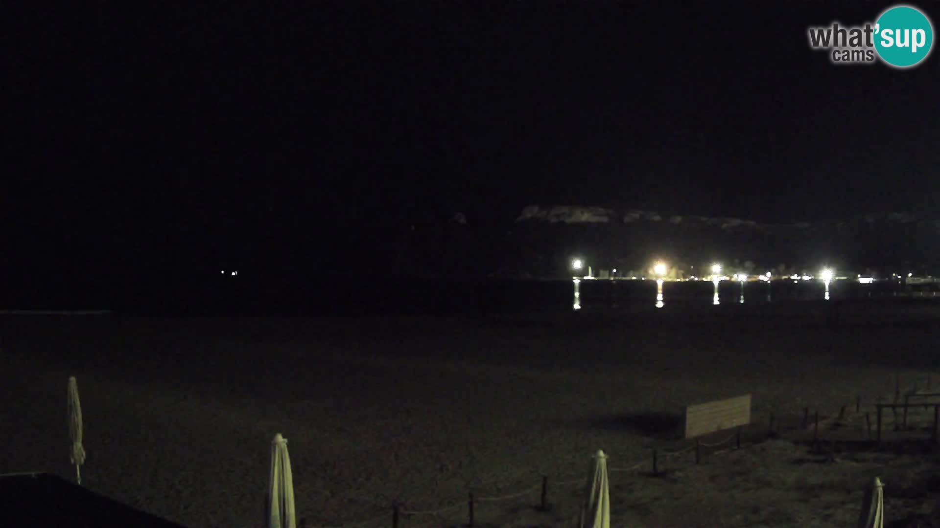 Poetto beach webcam | Cagliari | Sardinija