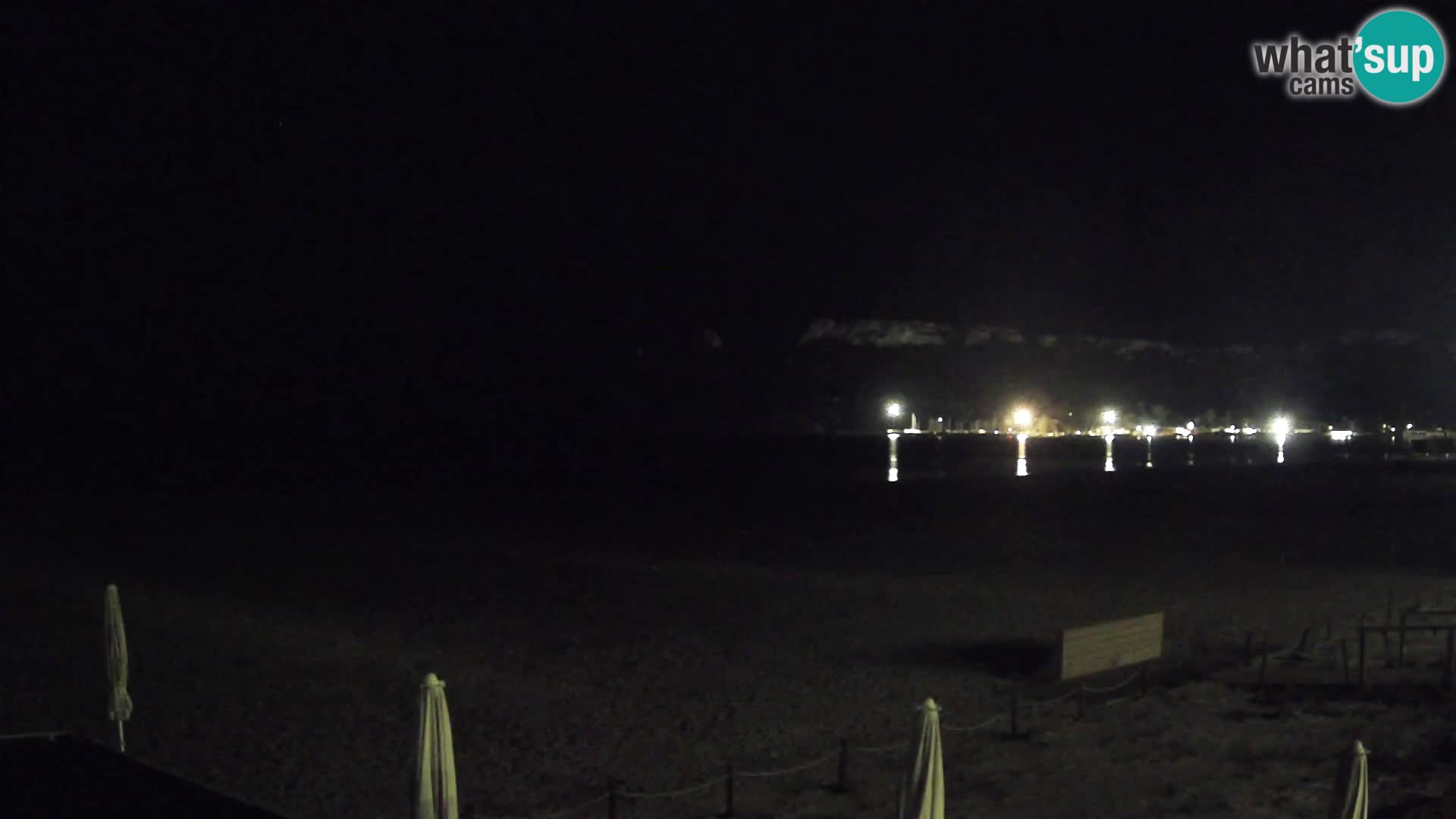 Poetto beach webcam | Cagliari | Sardinija