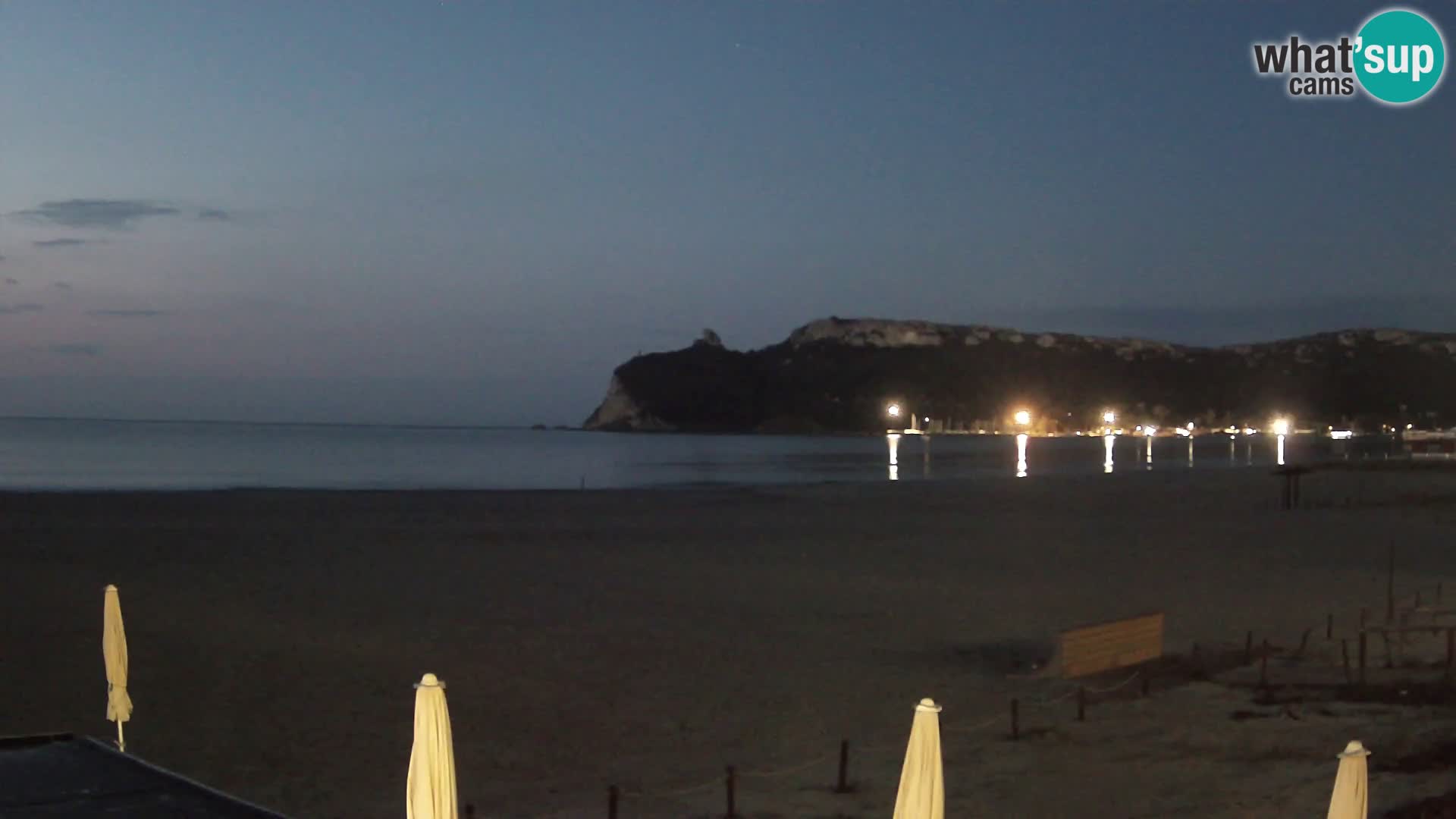Poetto beach webcam | Cagliari | Sardinia