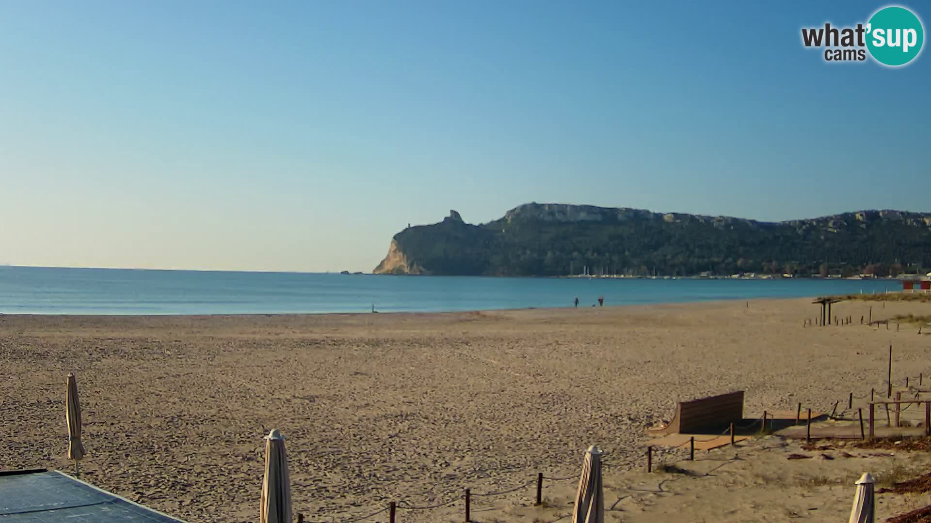 Webcam plage de Poetto | Cagliari | Sardaigne