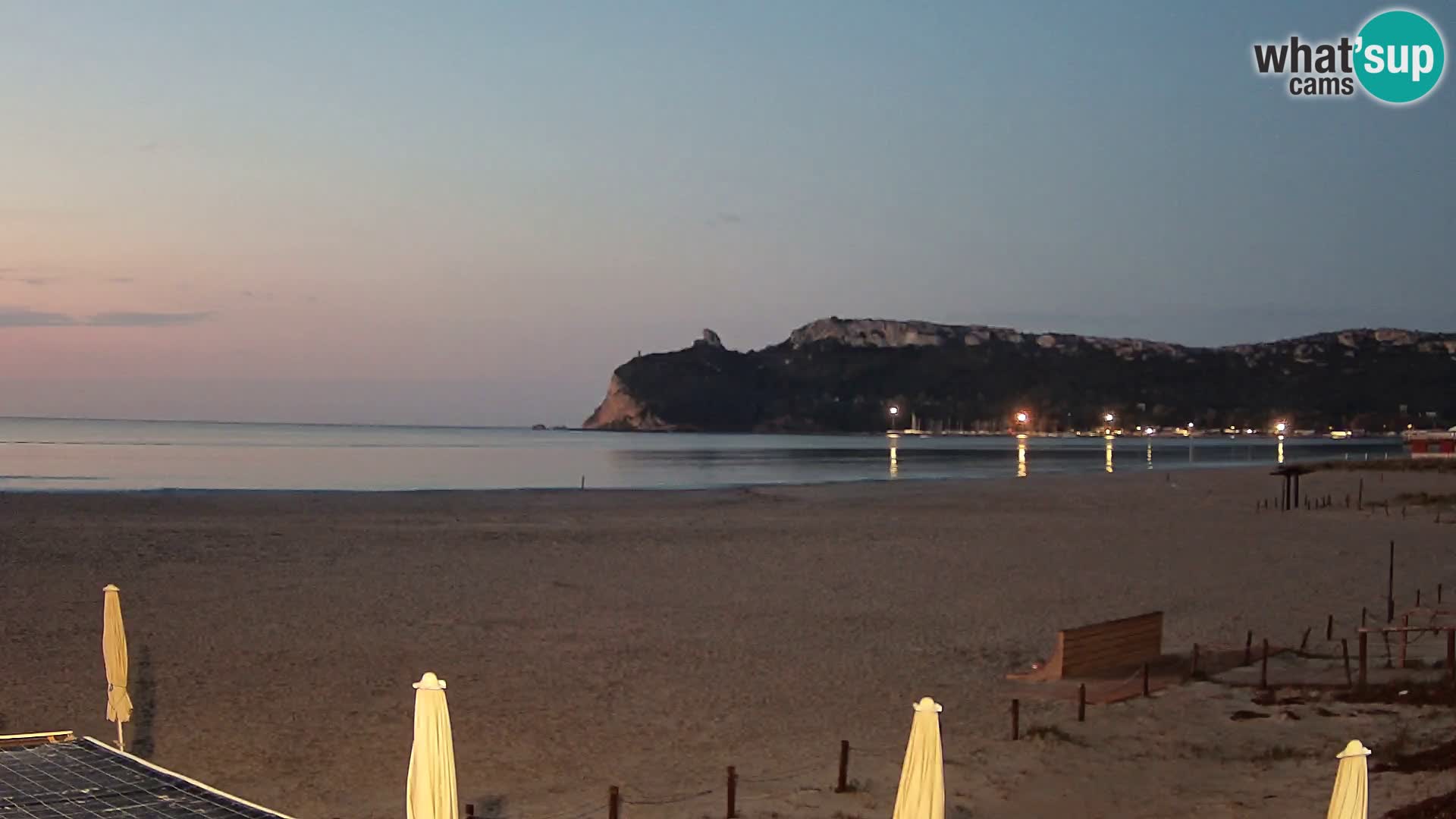 Poetto beach webcam | Cagliari | Sardinia