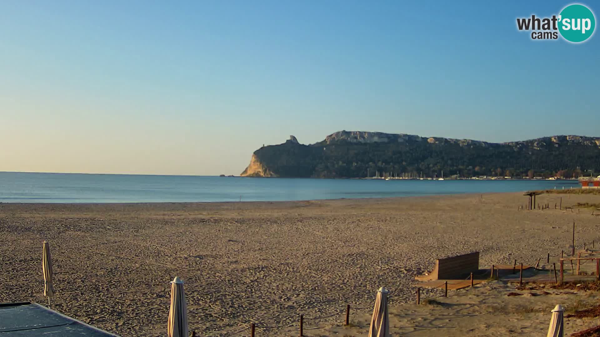 Poetto beach webcam | Cagliari | Sardinia