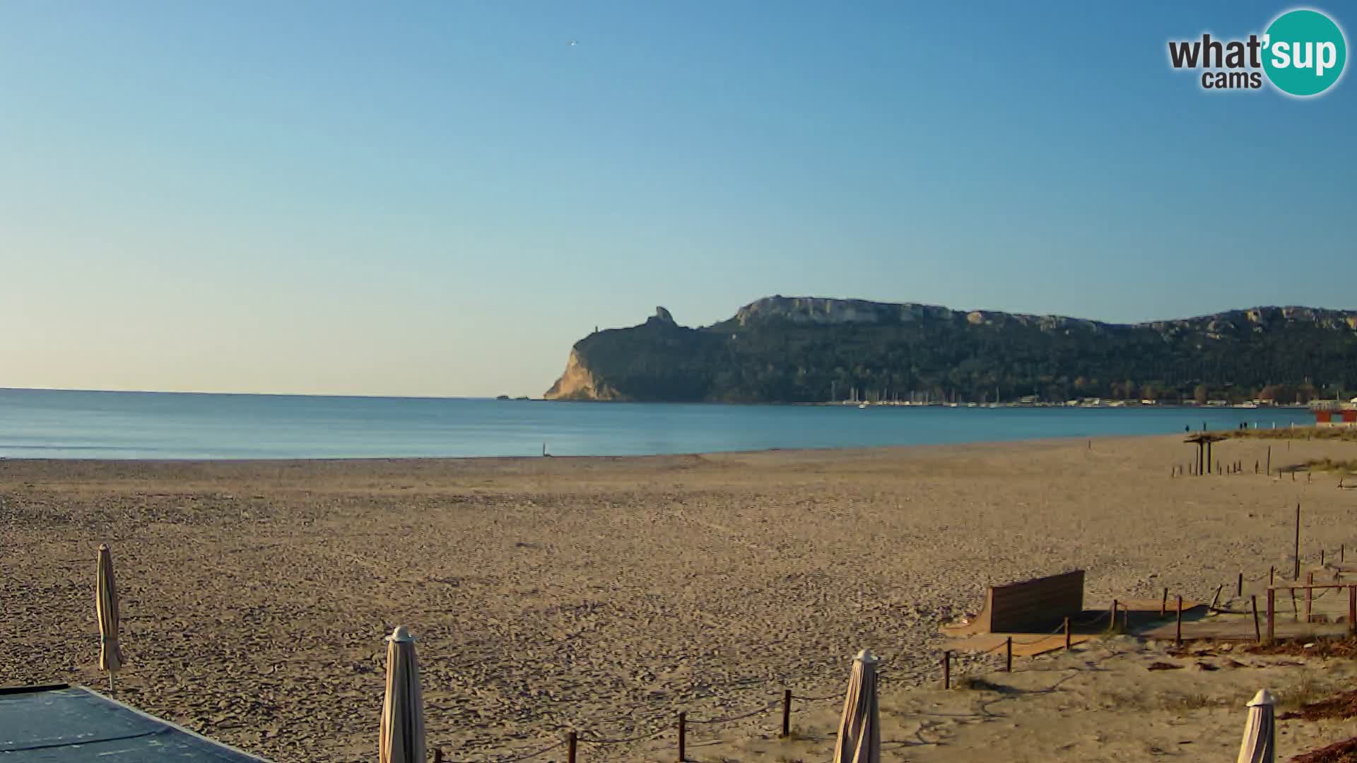 Poetto Strand Webcam | Cagliari | Sardinien