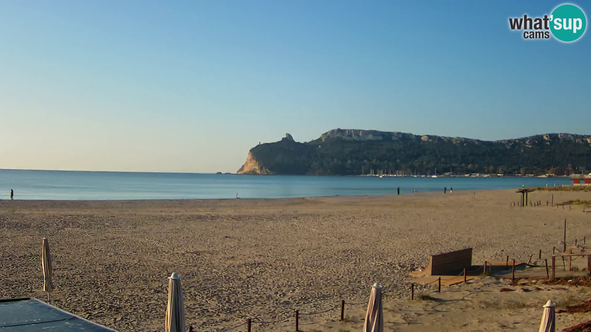 Poetto beach webcam | Cagliari | Sardinia