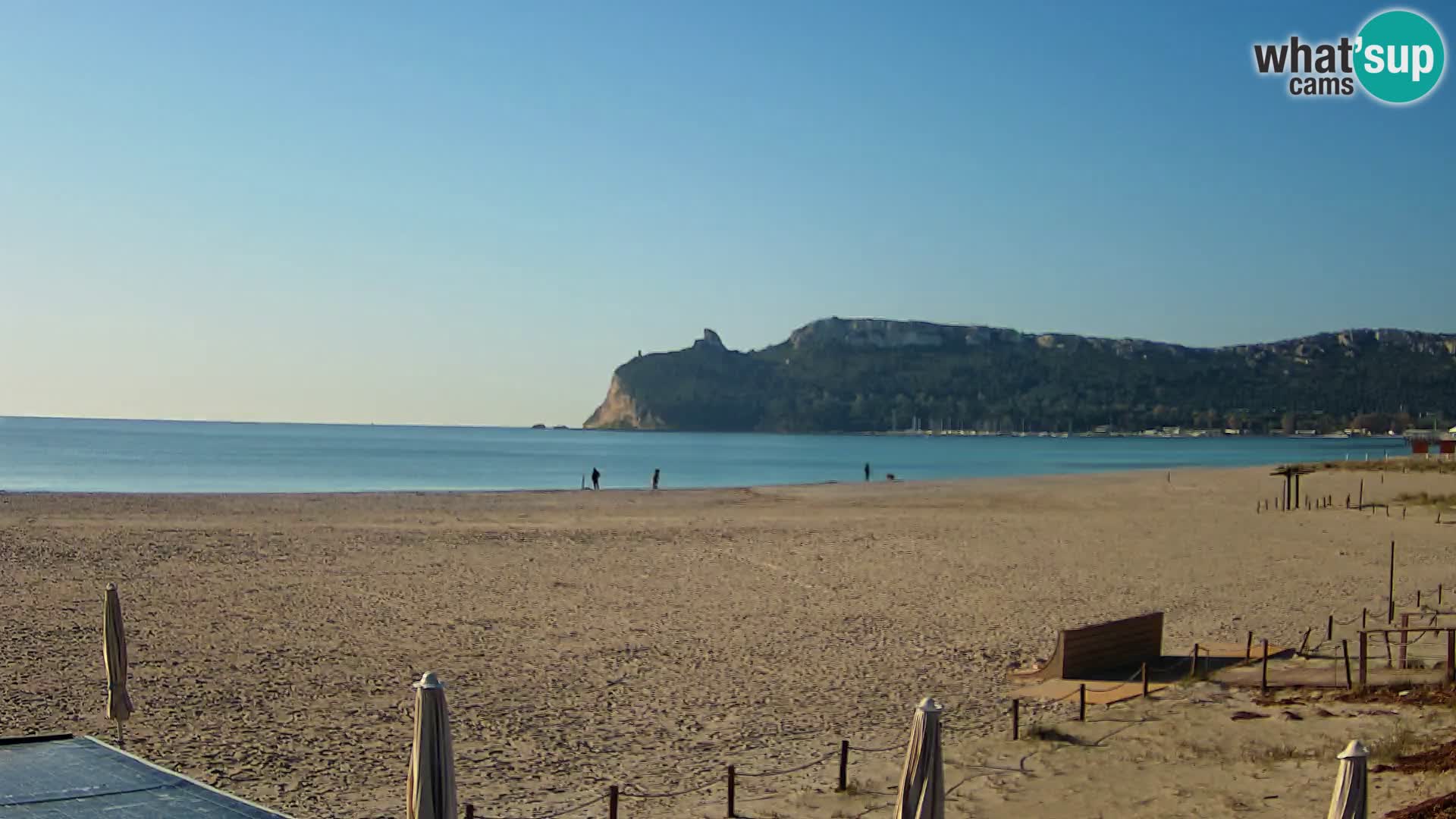 Webcam spiaggia del Poetto | Cagliari | Sardegna