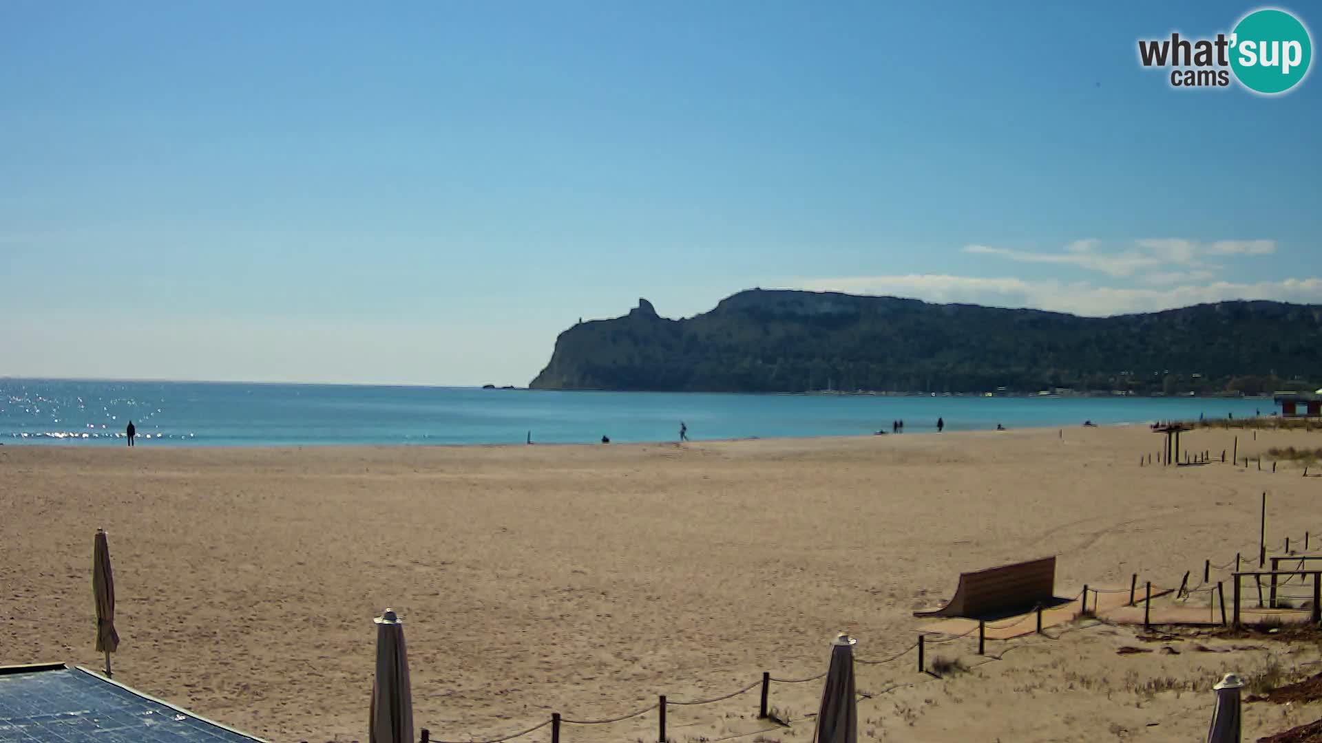 Webcam playa de Poetto | Cagliari | Cerdeña