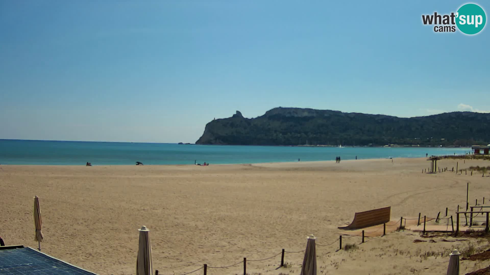 Webcam plage de Poetto | Cagliari | Sardaigne