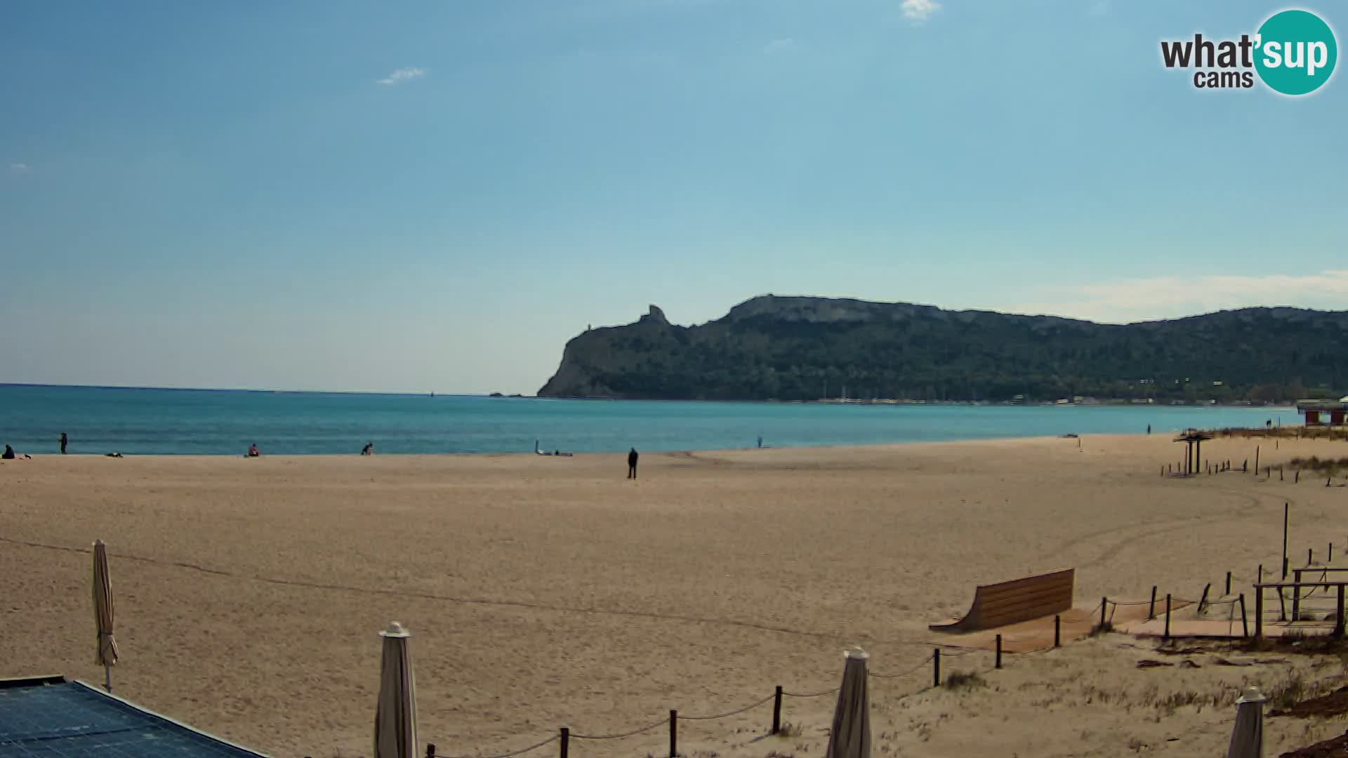 Webcam playa de Poetto | Cagliari | Cerdeña
