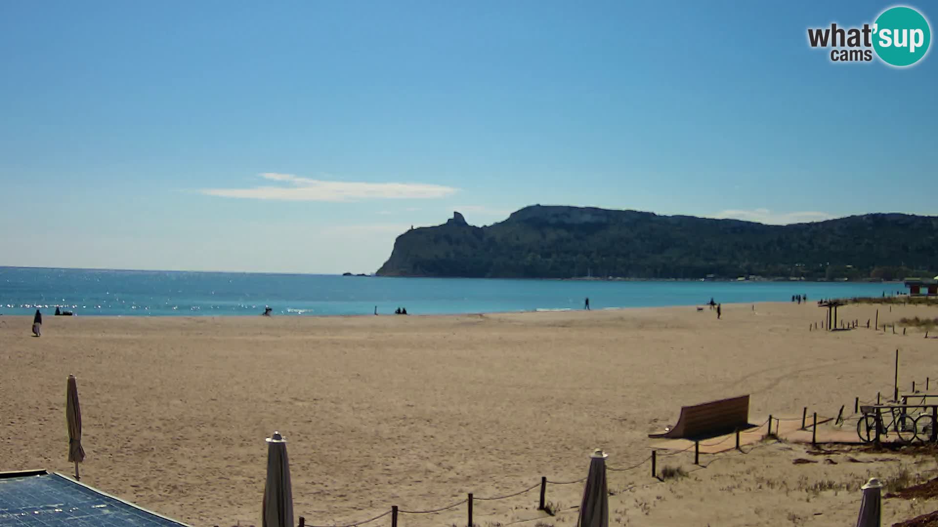 Webcam spiaggia del Poetto | Cagliari | Sardegna