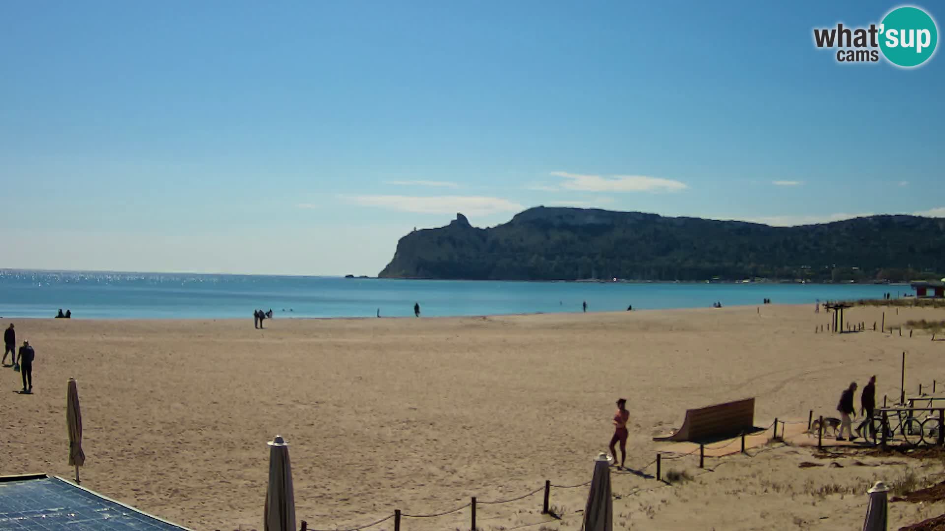 Webcam playa de Poetto | Cagliari | Cerdeña