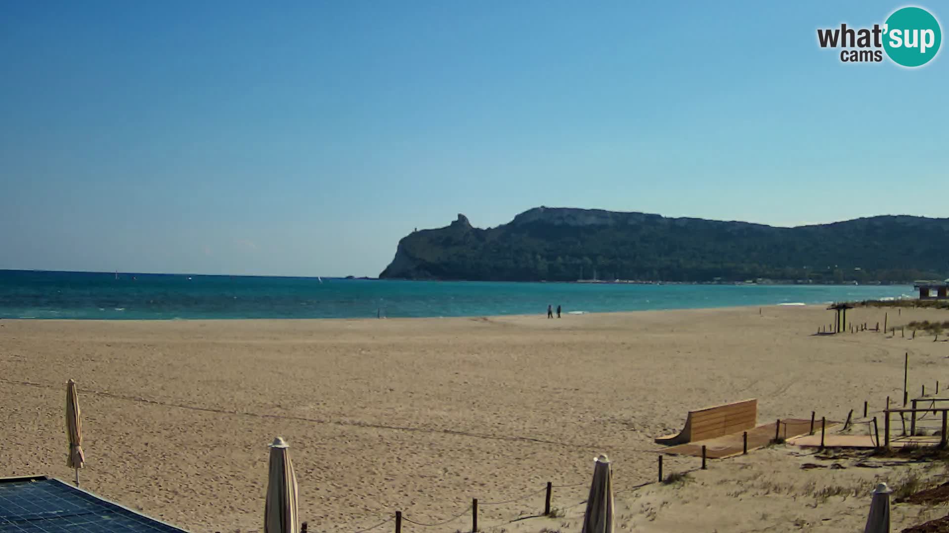 Poetto Strand Webcam | Cagliari | Sardinien