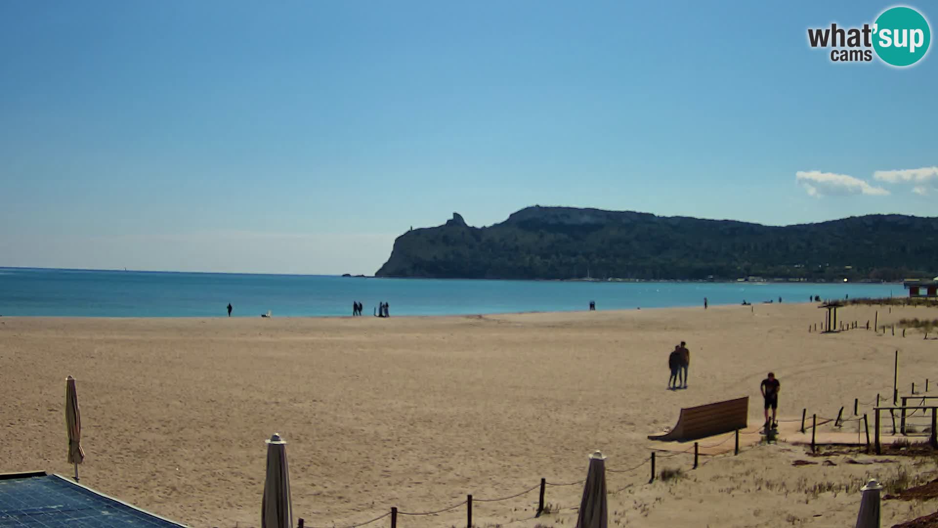 Poetto Strand Webcam | Cagliari | Sardinien