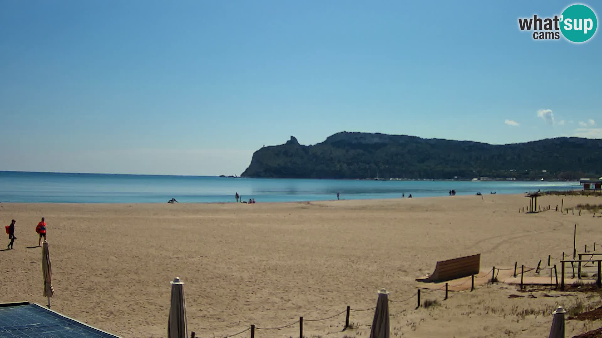 Webcam plage de Poetto | Cagliari | Sardaigne