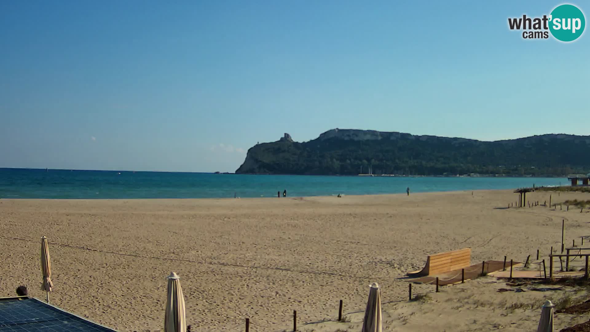 Webcam plage de Poetto | Cagliari | Sardaigne