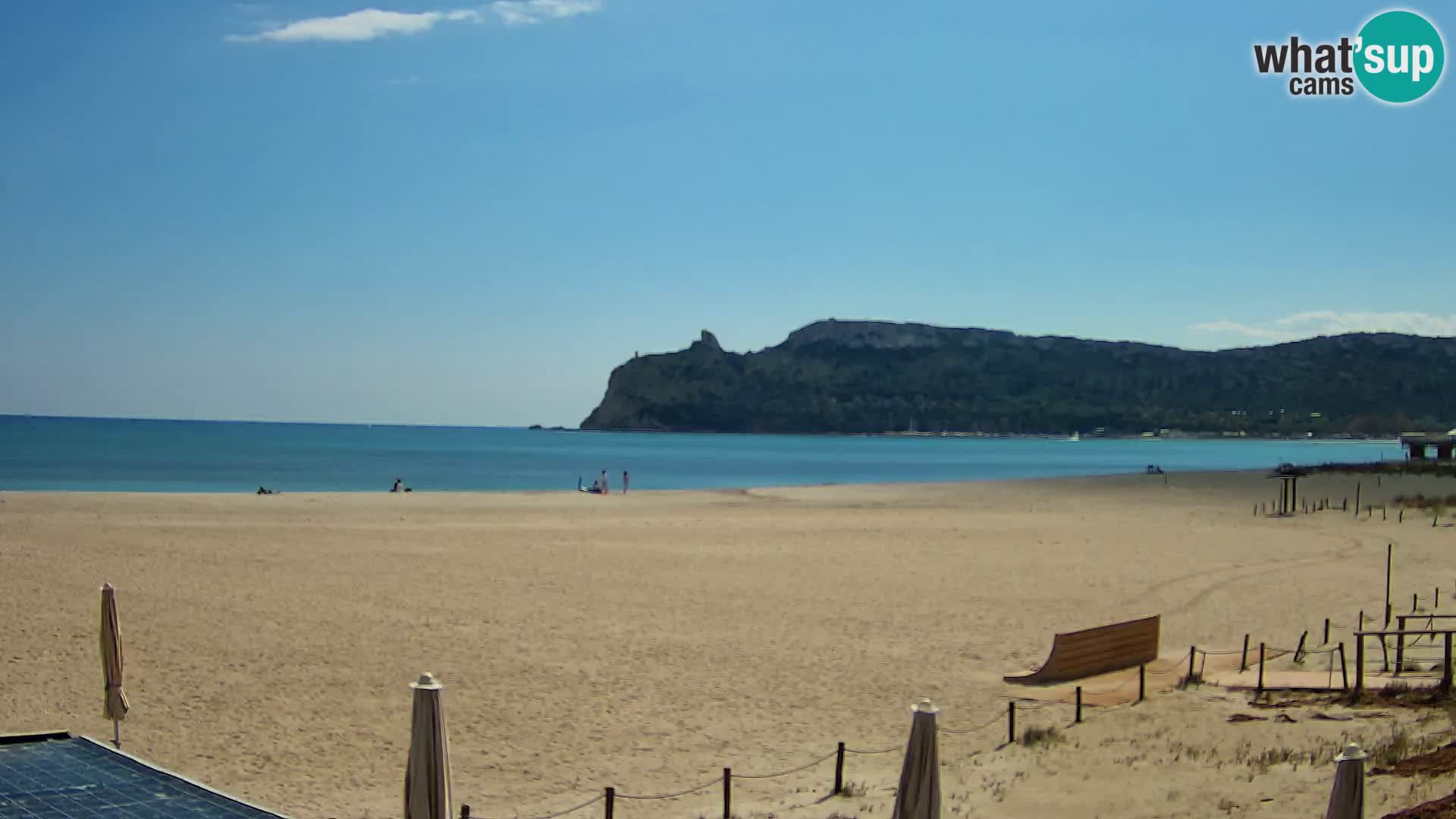 Webcam spiaggia del Poetto | Cagliari | Sardegna