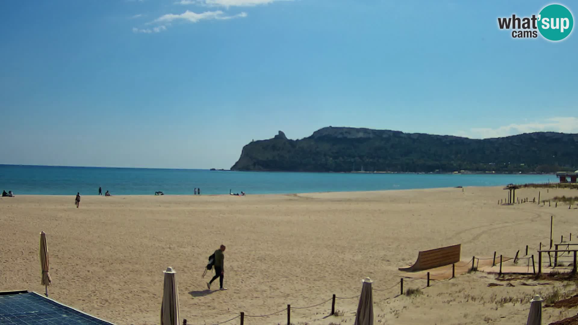 Webcam playa de Poetto | Cagliari | Cerdeña