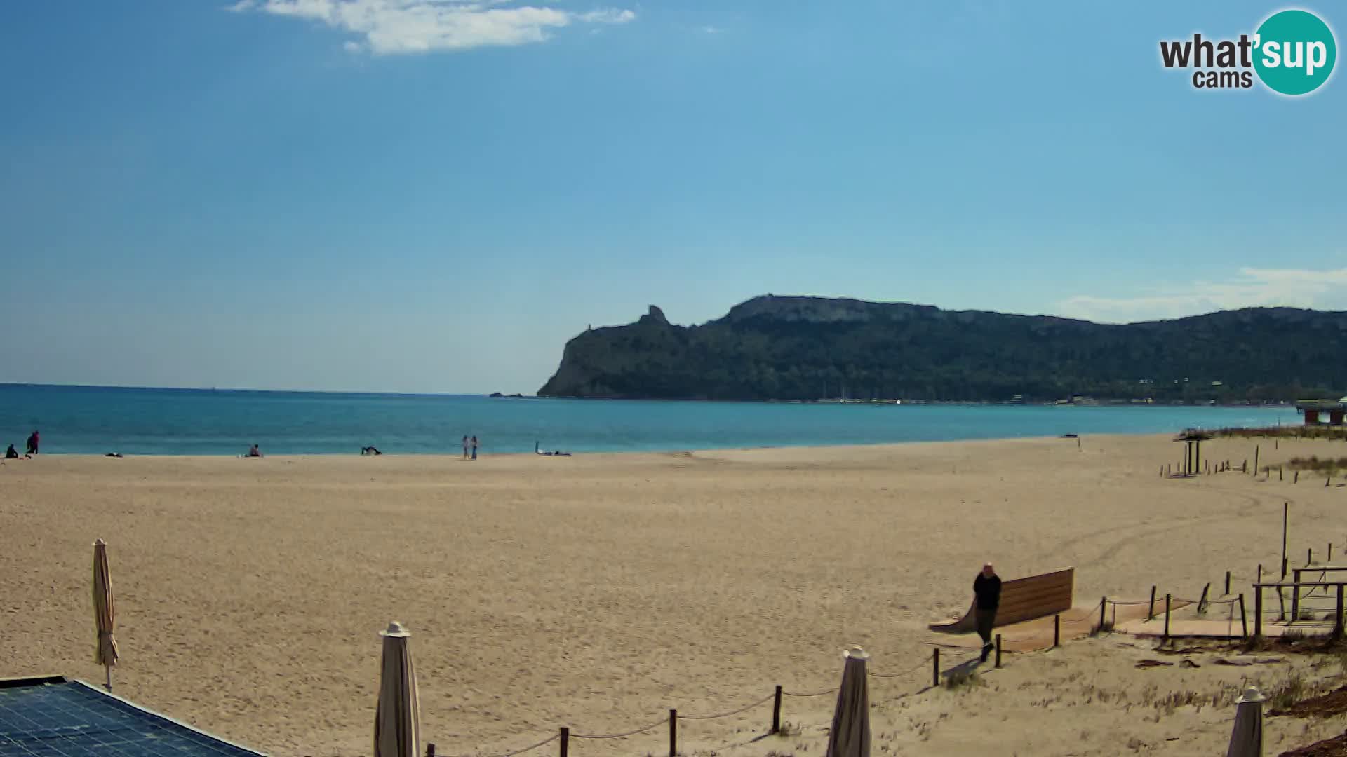 Webcam playa de Poetto | Cagliari | Cerdeña