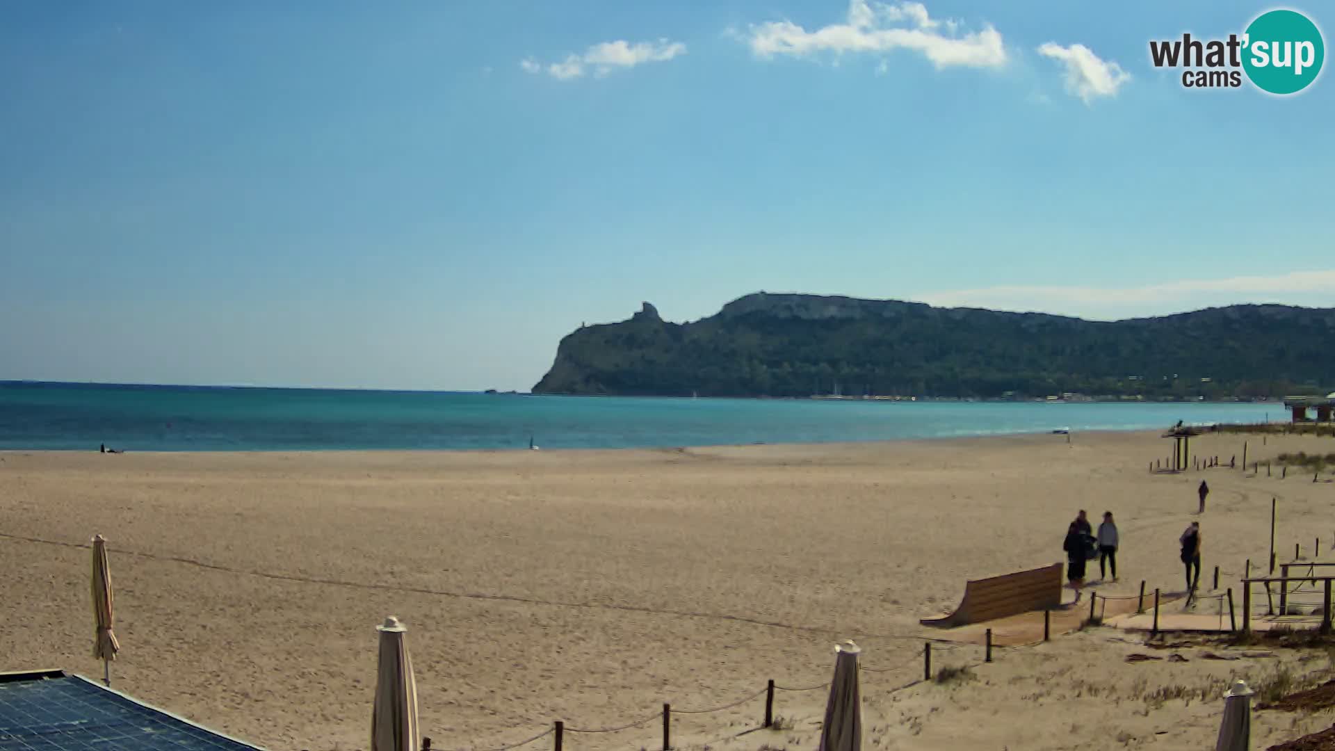 Poetto beach webcam | Cagliari | Sardinia