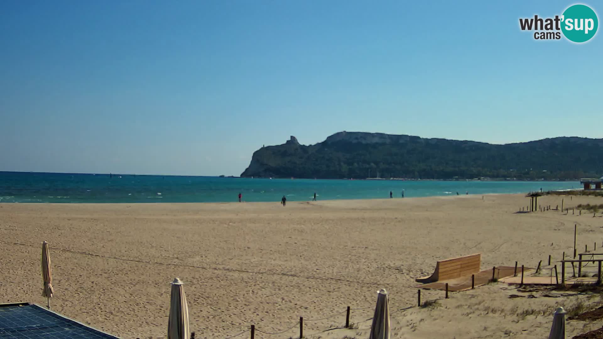Webcam plage de Poetto | Cagliari | Sardaigne
