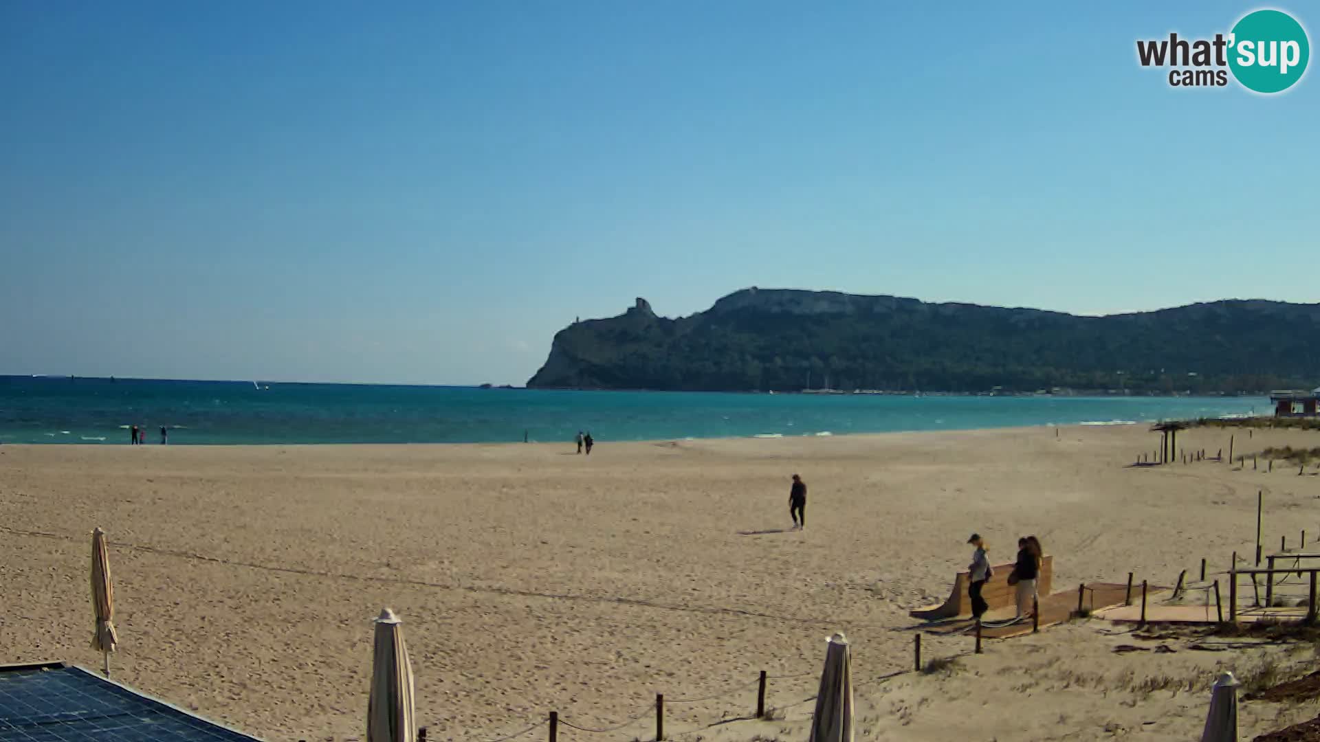 Webcam spiaggia del Poetto | Cagliari | Sardegna