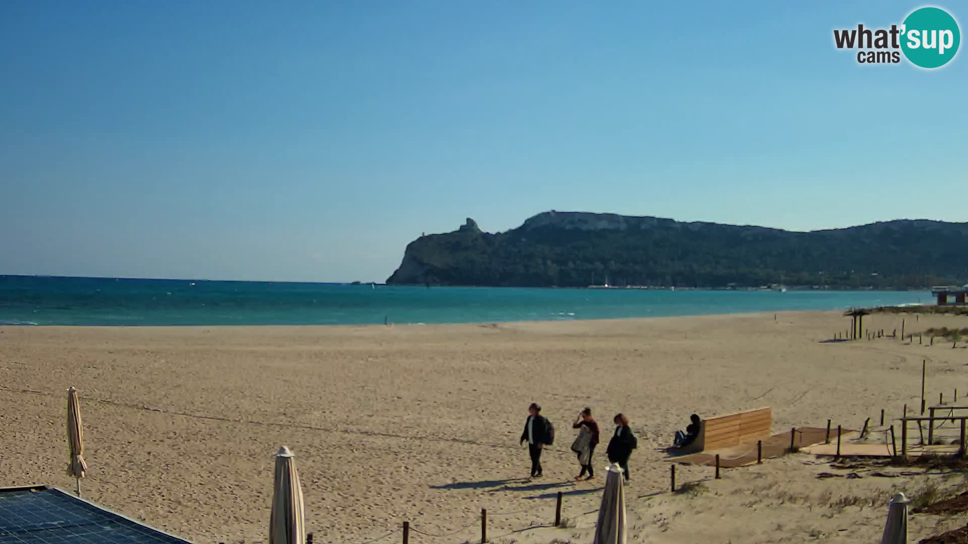 Poetto beach webcam | Cagliari | Sardinia