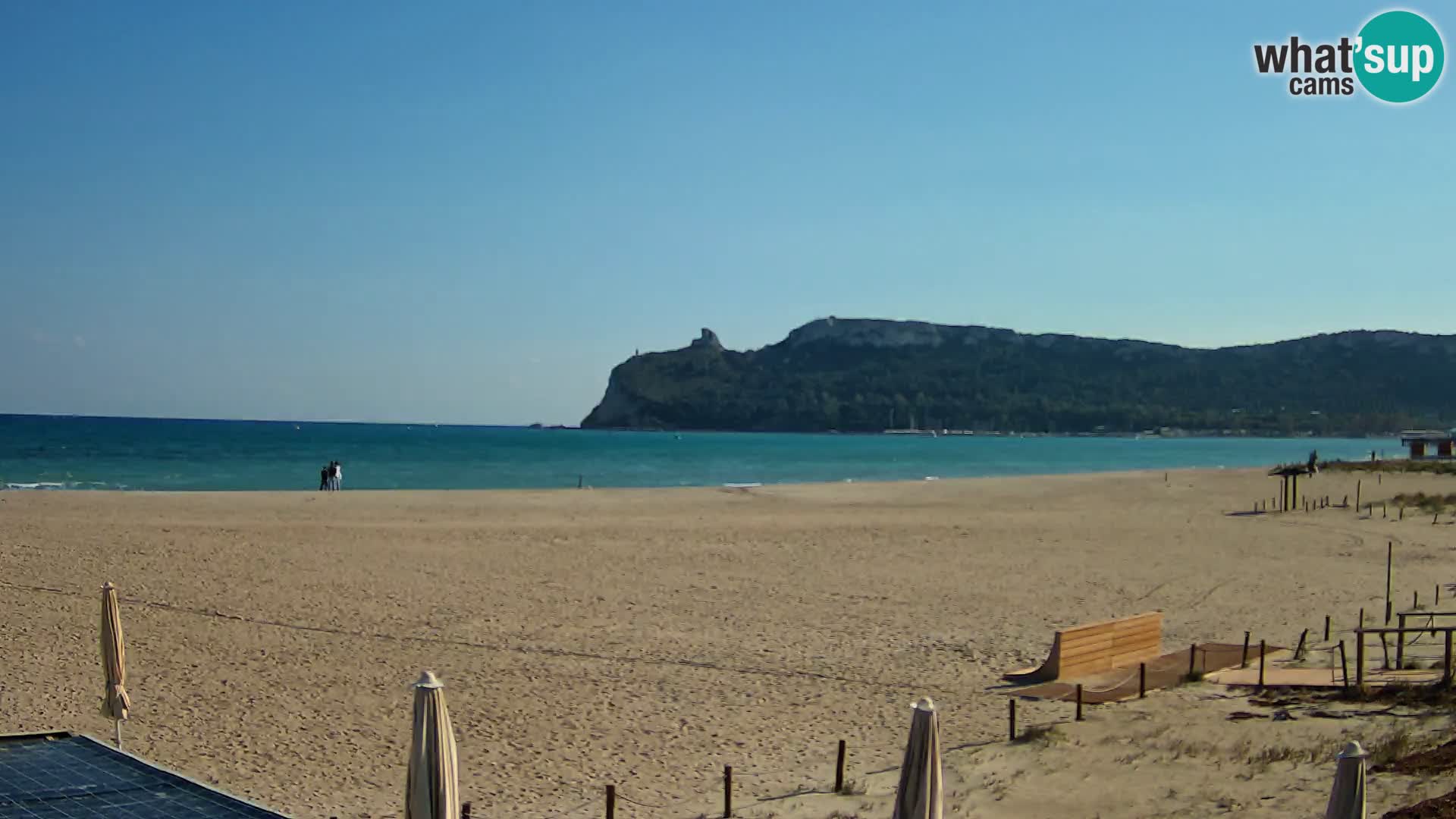Webcam spiaggia del Poetto | Cagliari | Sardegna