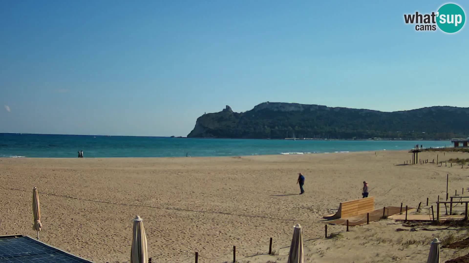 Poetto Strand Webcam | Cagliari | Sardinien