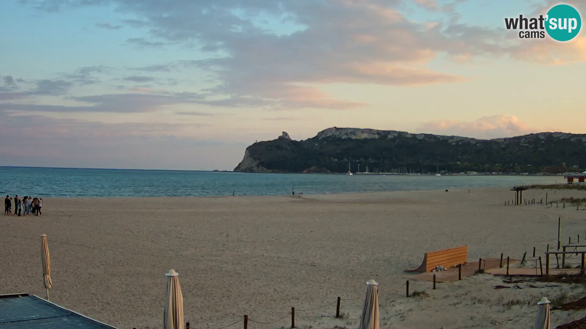 Poetto beach webcam | Cagliari | Sardinija