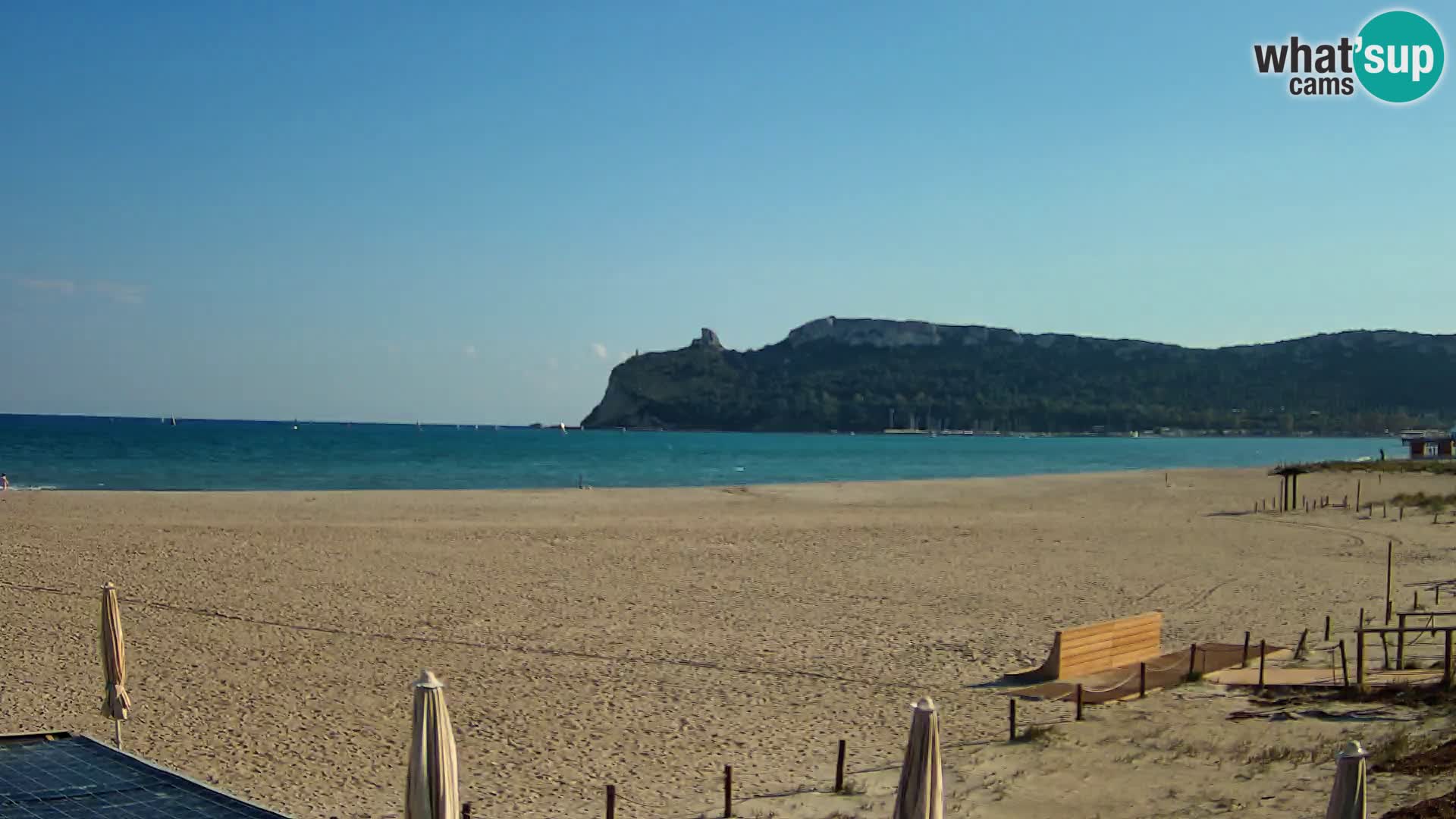 Poetto beach webcam | Cagliari | Sardinia