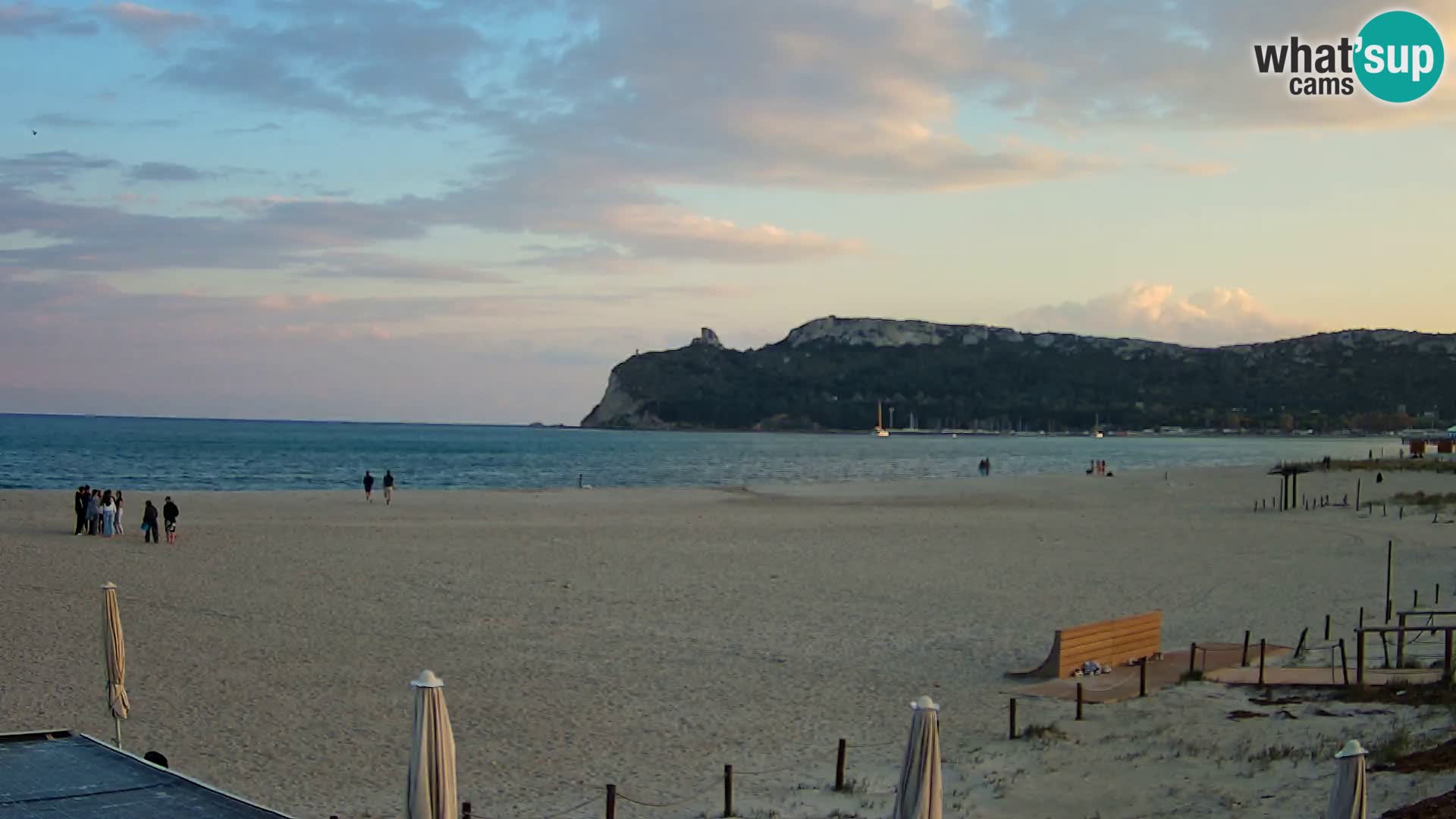 Poetto Strand Webcam | Cagliari | Sardinien