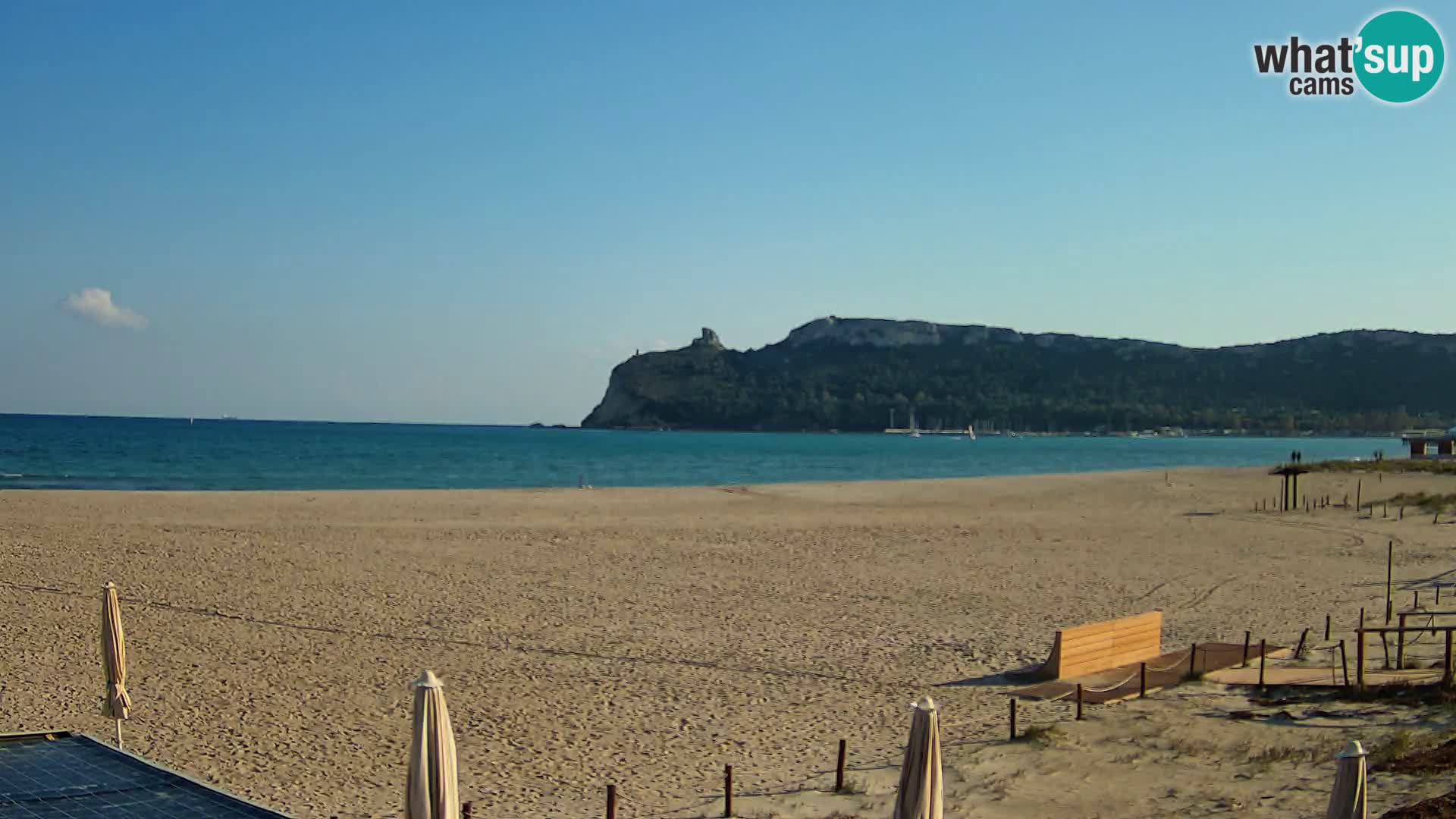 Poetto beach webcam | Cagliari | Sardinia