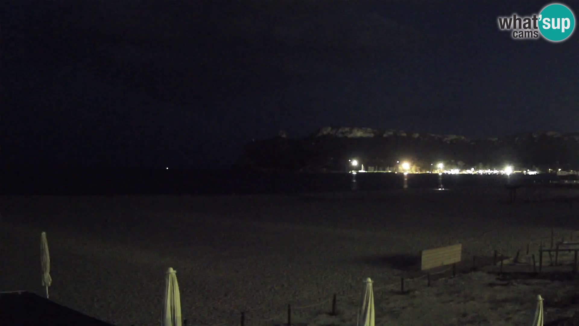 Poetto beach webcam | Cagliari | Sardinija