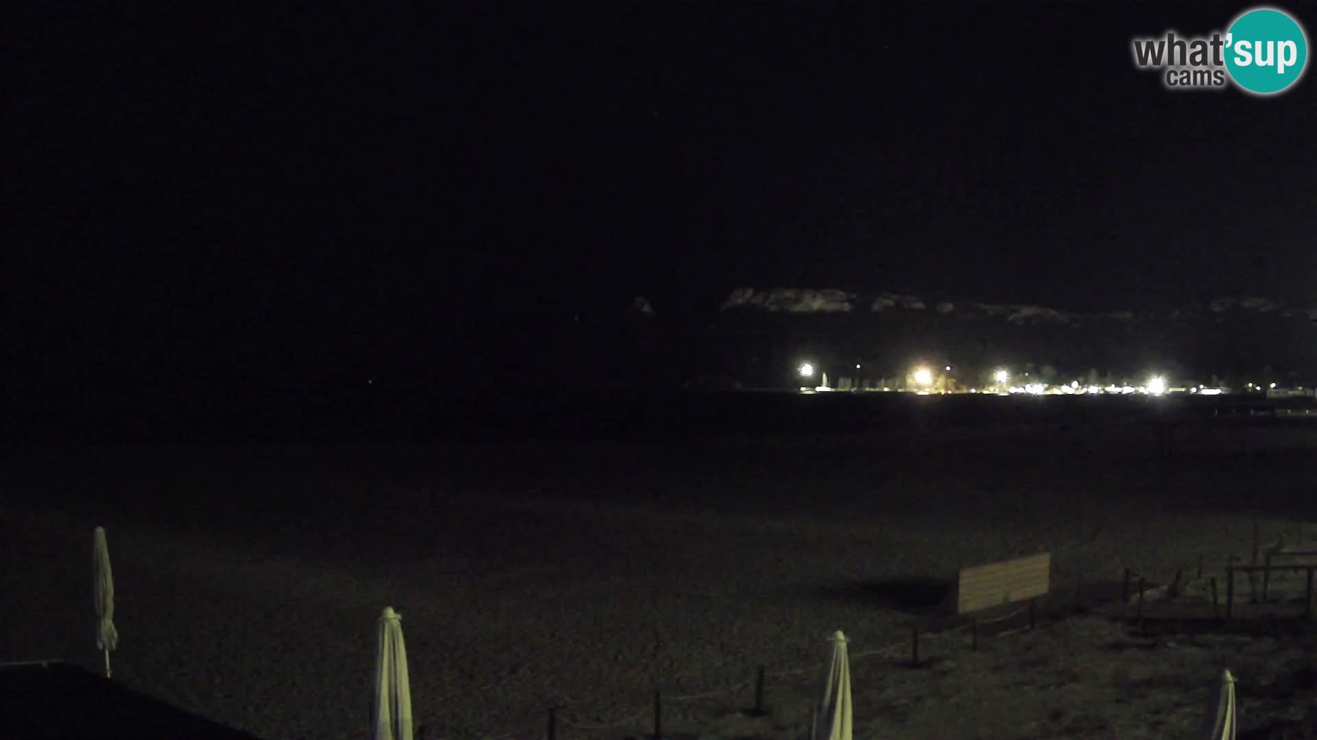 Webcam plage de Poetto | Cagliari | Sardaigne