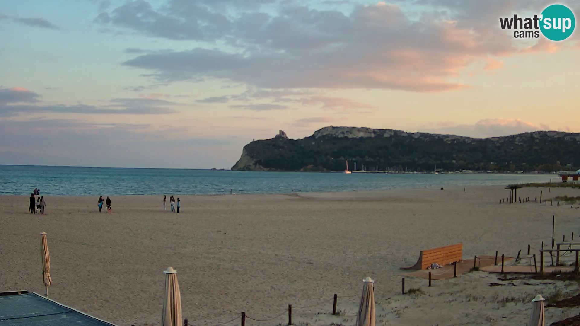 Poetto beach webcam | Cagliari | Sardinia