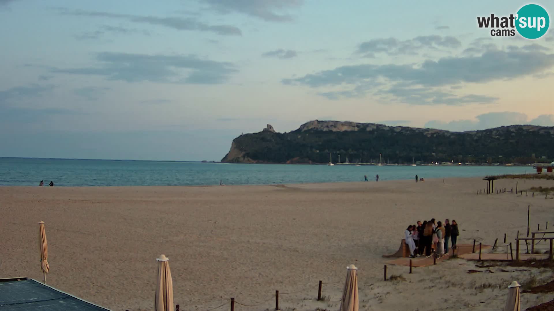 Poetto beach webcam | Cagliari | Sardinija