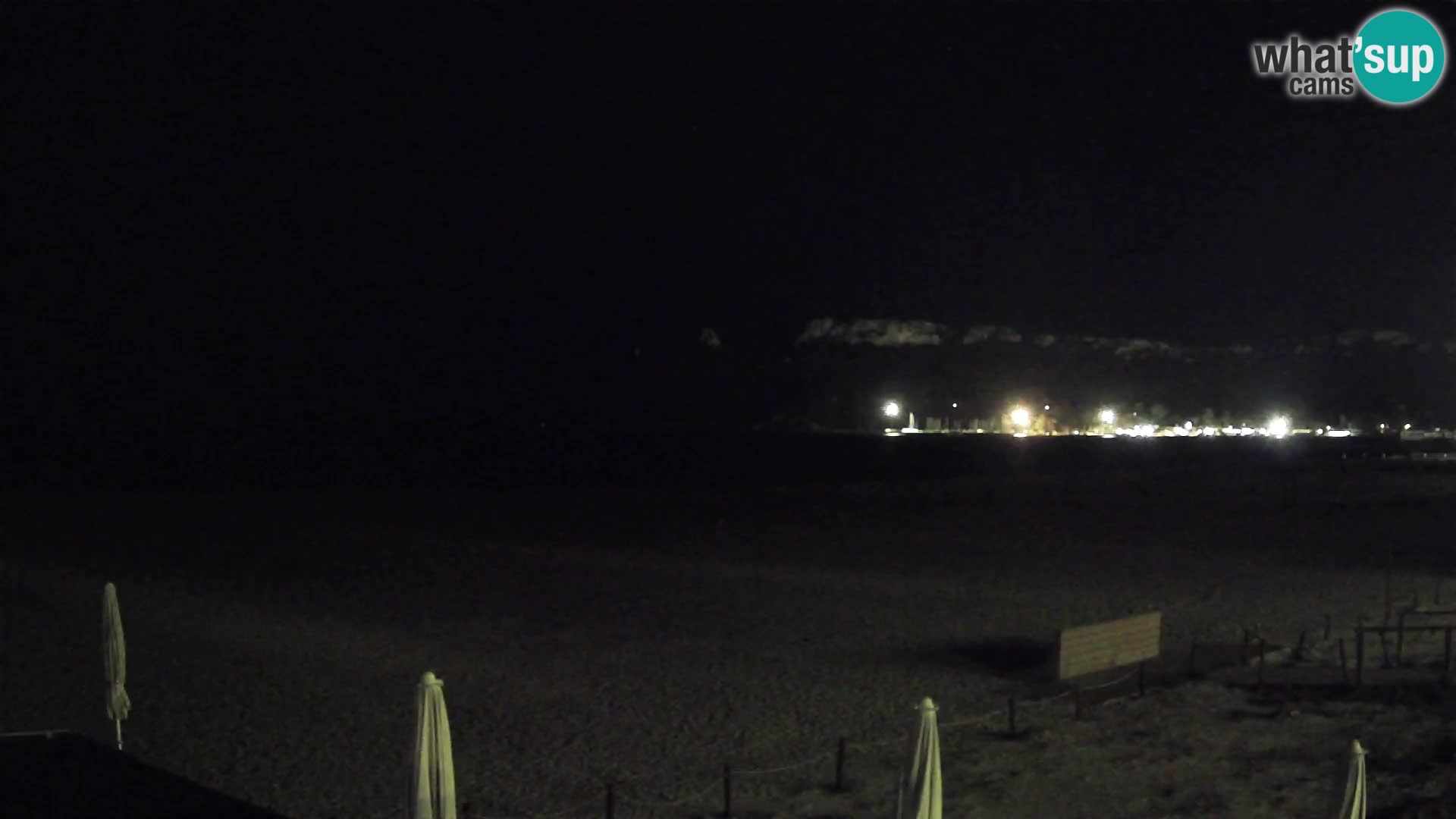 Poetto beach webcam | Cagliari | Sardinija