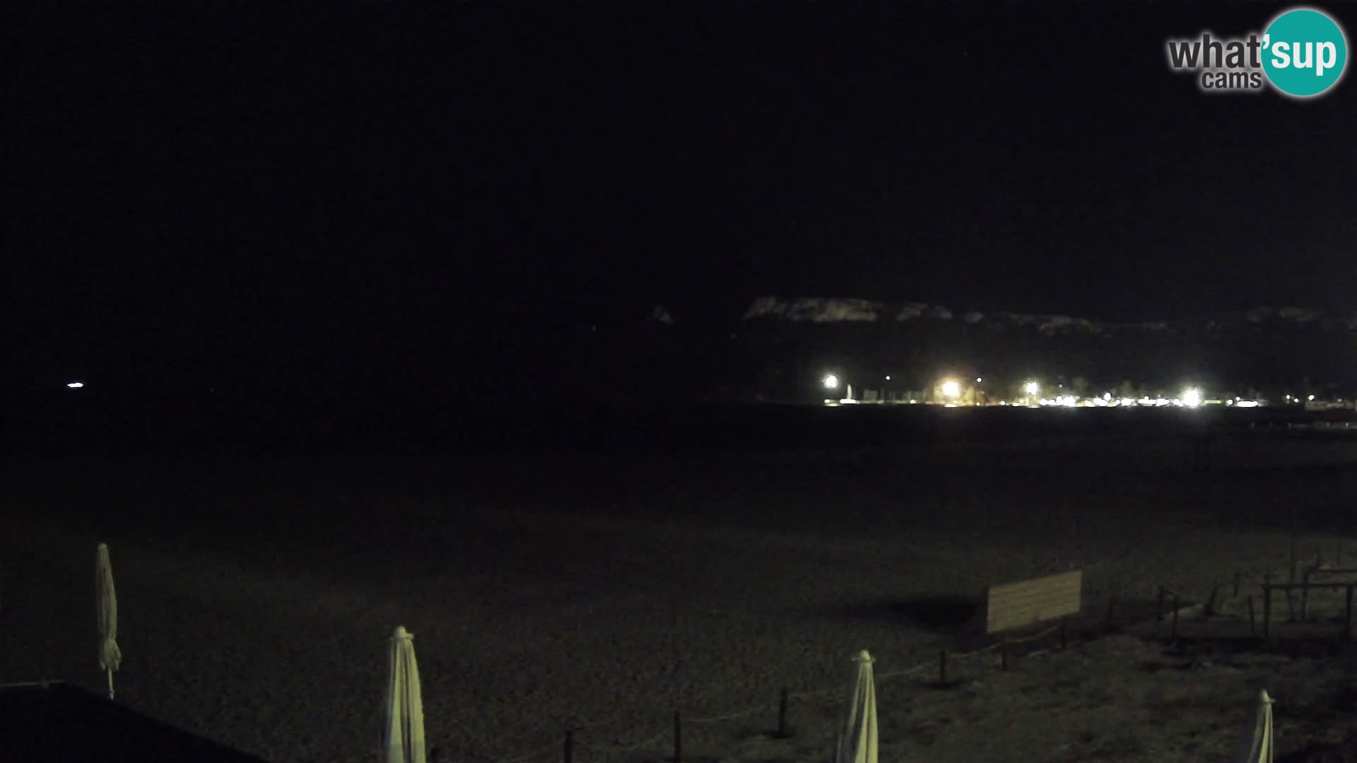 Webcam plage de Poetto | Cagliari | Sardaigne