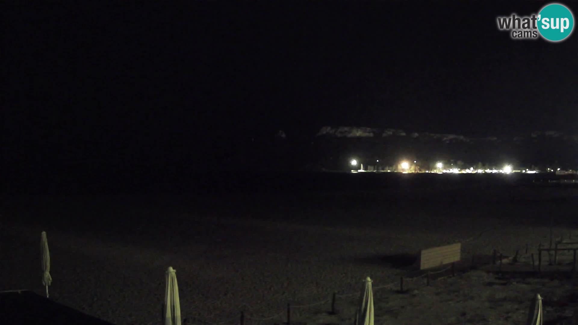 Poetto beach webcam | Cagliari | Sardinija