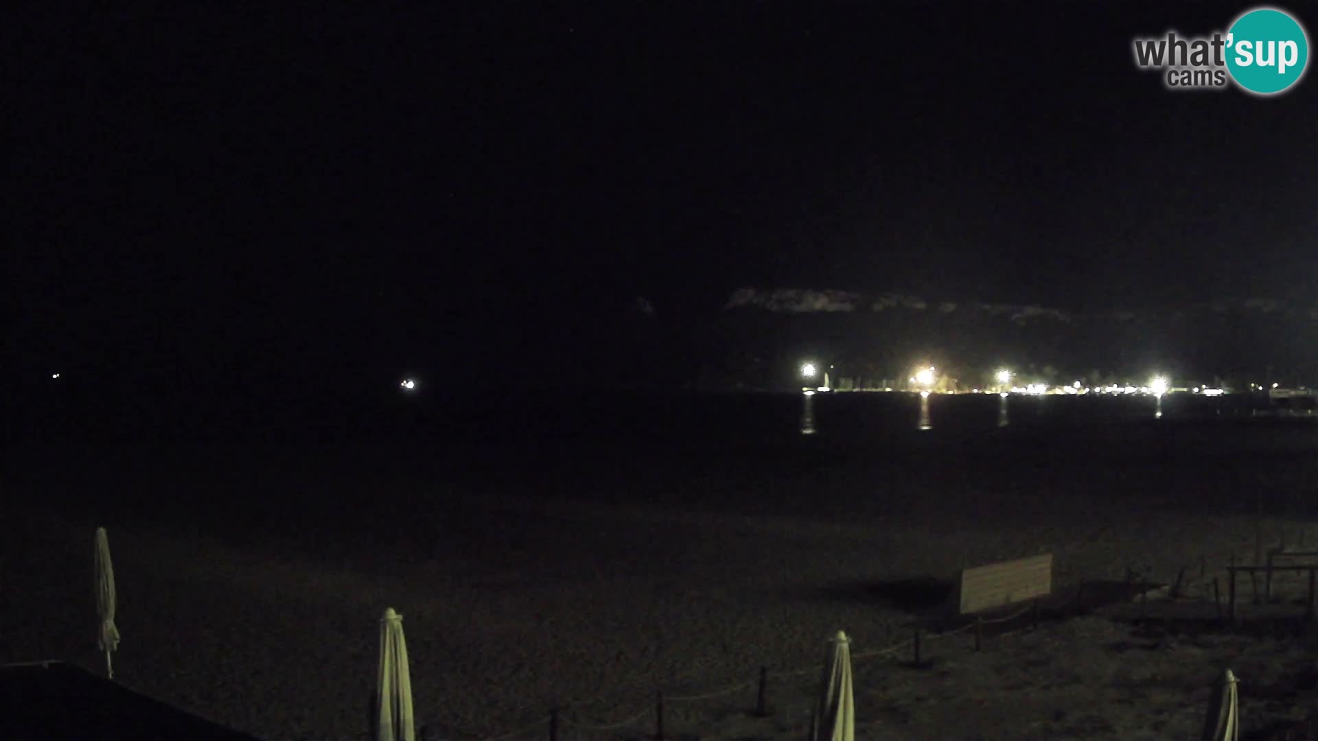 Webcam plage de Poetto | Cagliari | Sardaigne