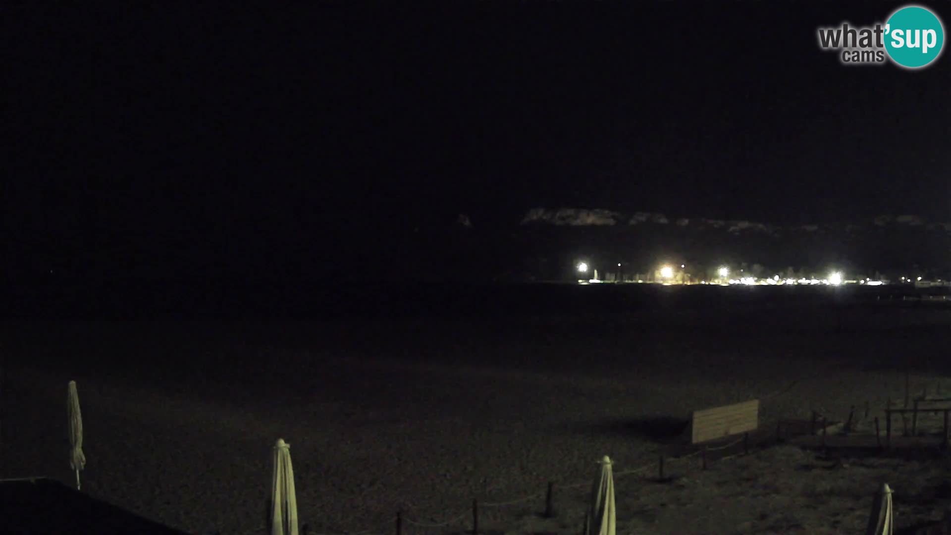 Webcam plage de Poetto | Cagliari | Sardaigne