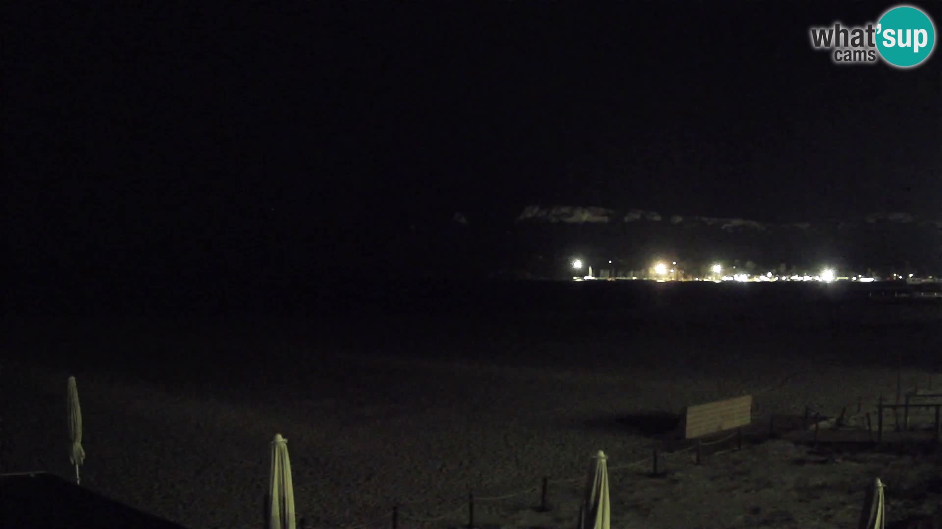 Webcam spiaggia del Poetto | Cagliari | Sardegna